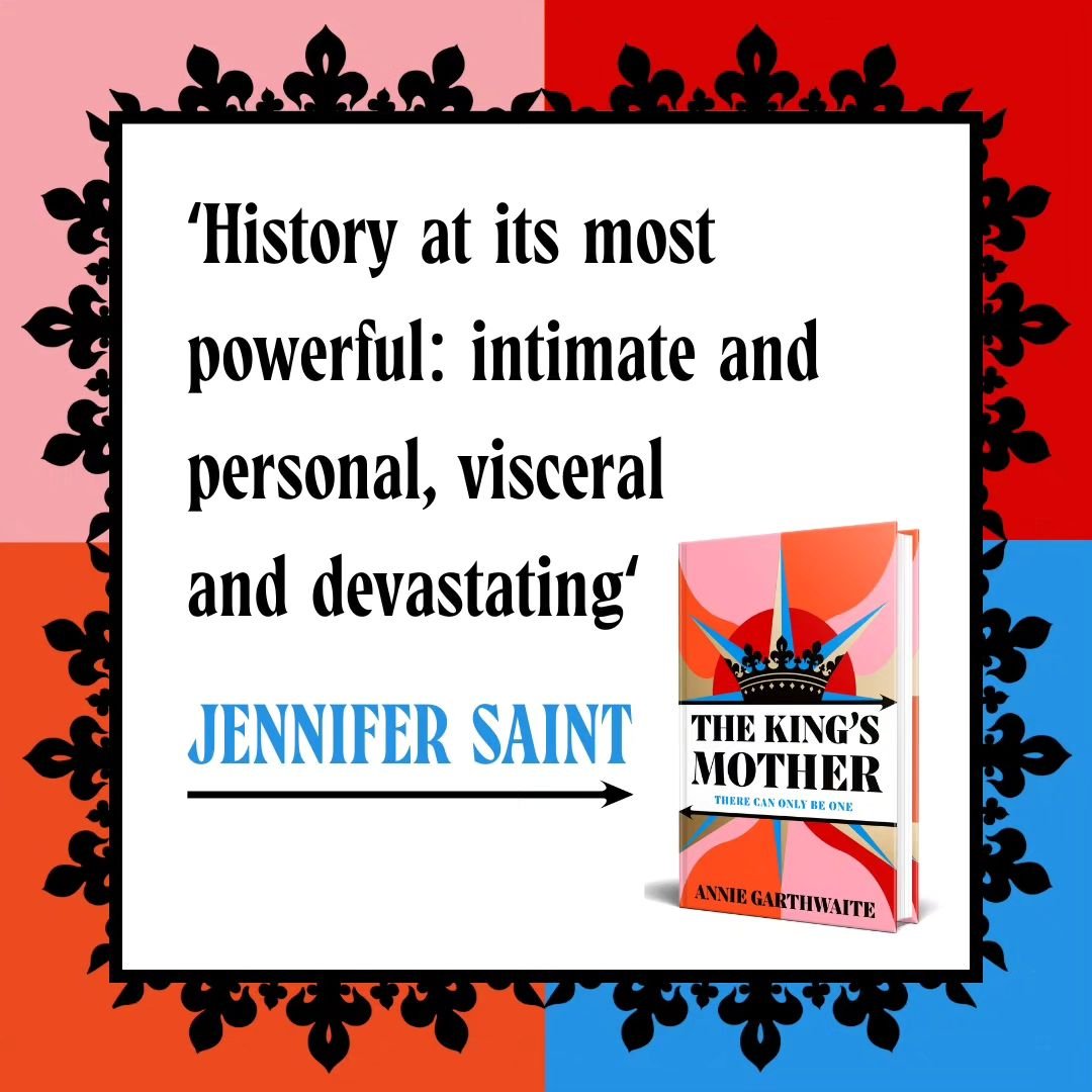 When authors of Jenny's calibre applaud your work it means so much. Thank you Jenny. All the applause right back at you! 

&quot;I loved this story of mothers and sons. Of women who strive for power and rule behind the scenes. Women who will stop at 