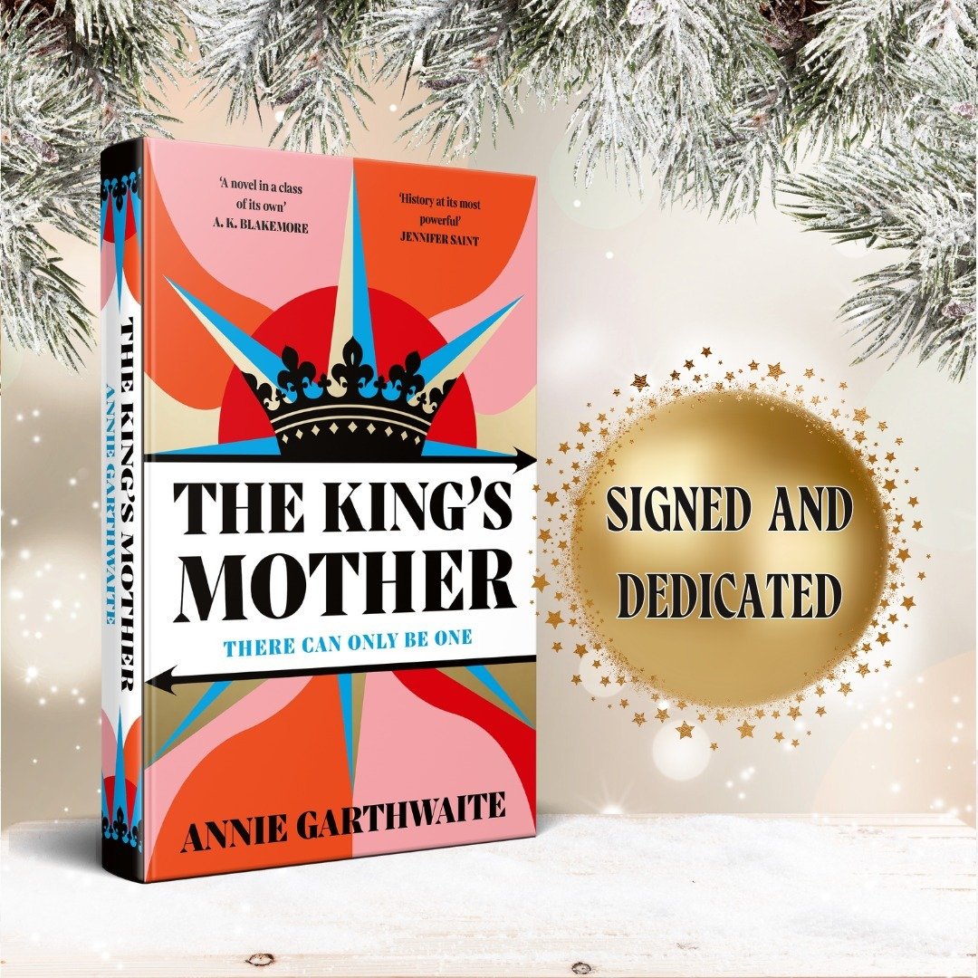 Give The King's Mother for Christmas! Order from Booka Books and I'll personally sign and dedicate your copy and make sure it's delivered to your loved one in time for the big day - wherever they are in the UK! 

And, if you want to include Cecily in