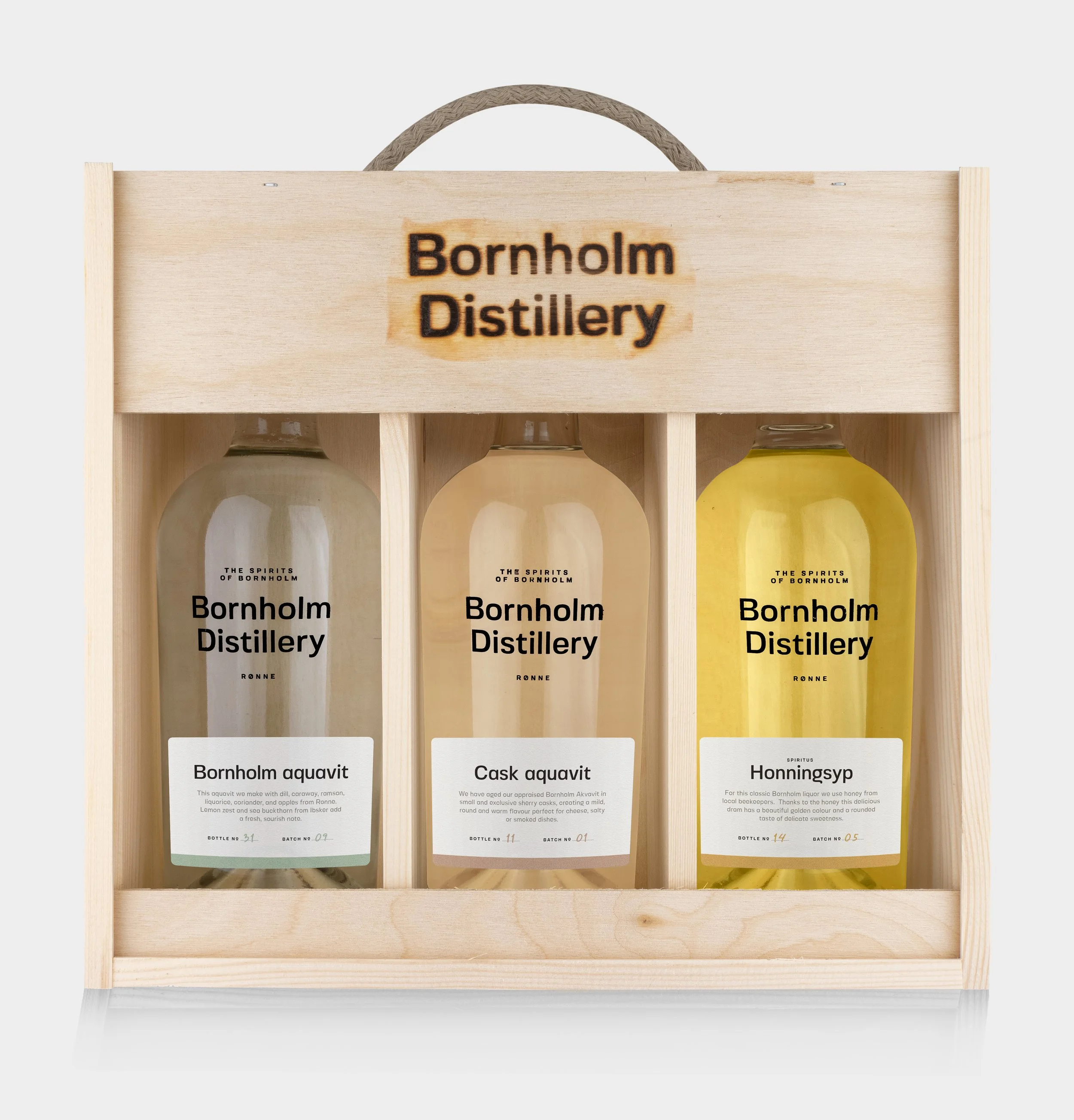 Bornholm Gin, Aquavit, and Syp — Bornholm Distillery