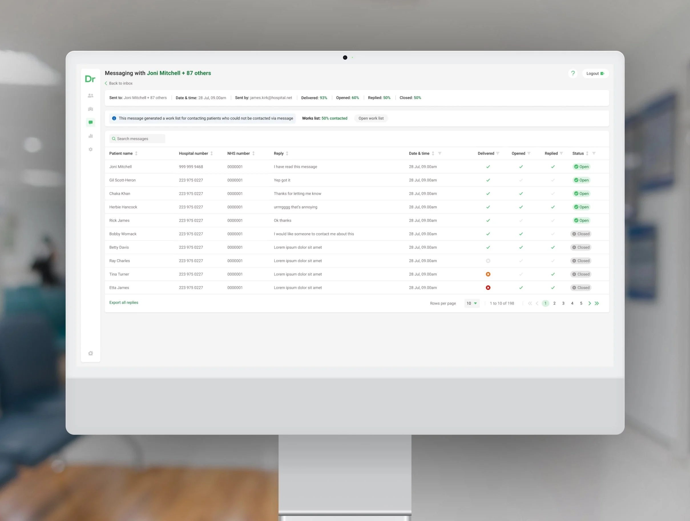 DrDoctor: Smarter Patient Communication for the NHS