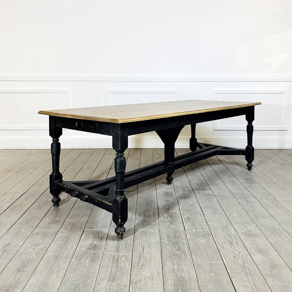 Table d'atelier , début XXème (93 x 220 cm - H 77 cm)