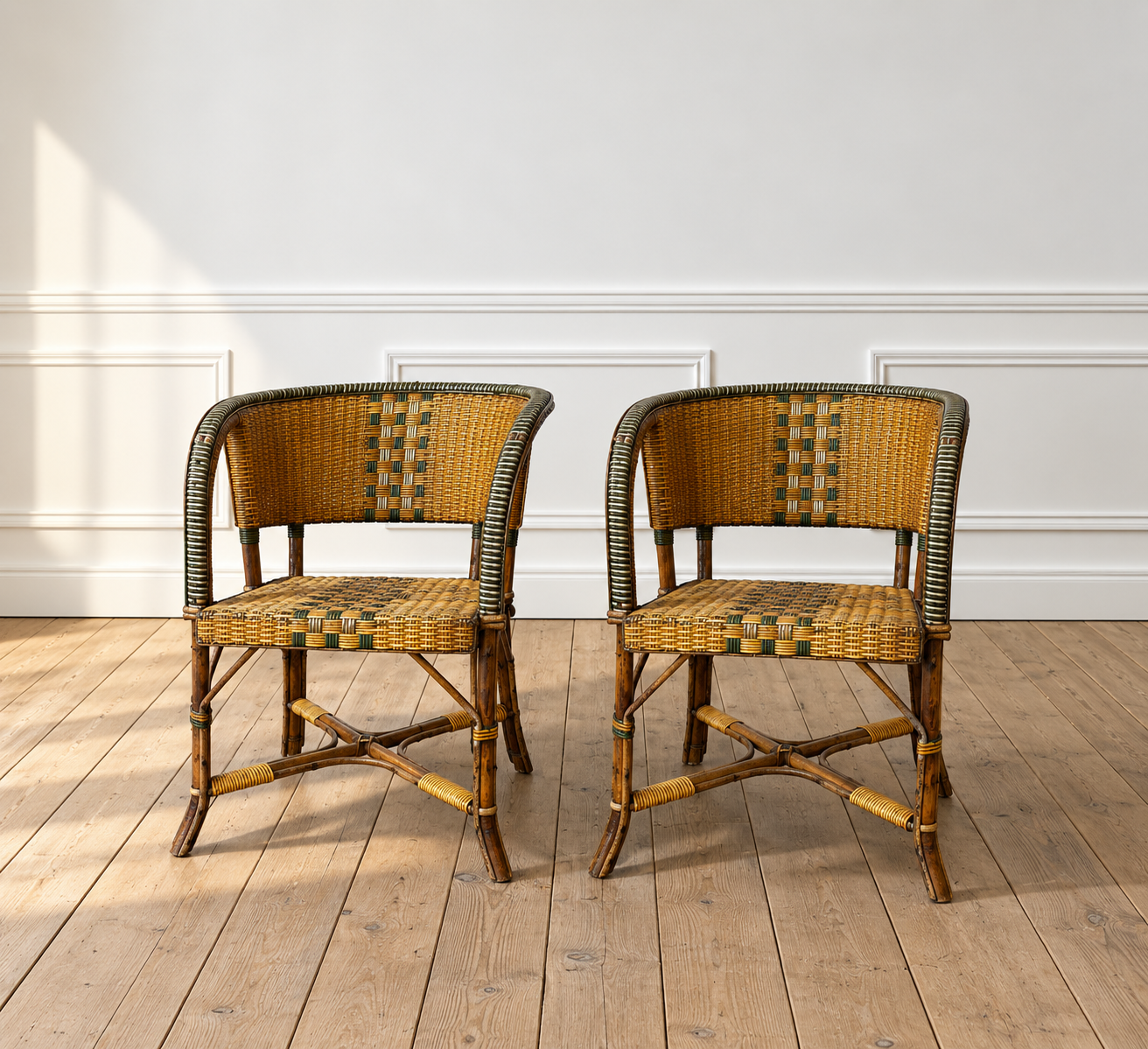 Paire de fauteuils de jardin, 1930