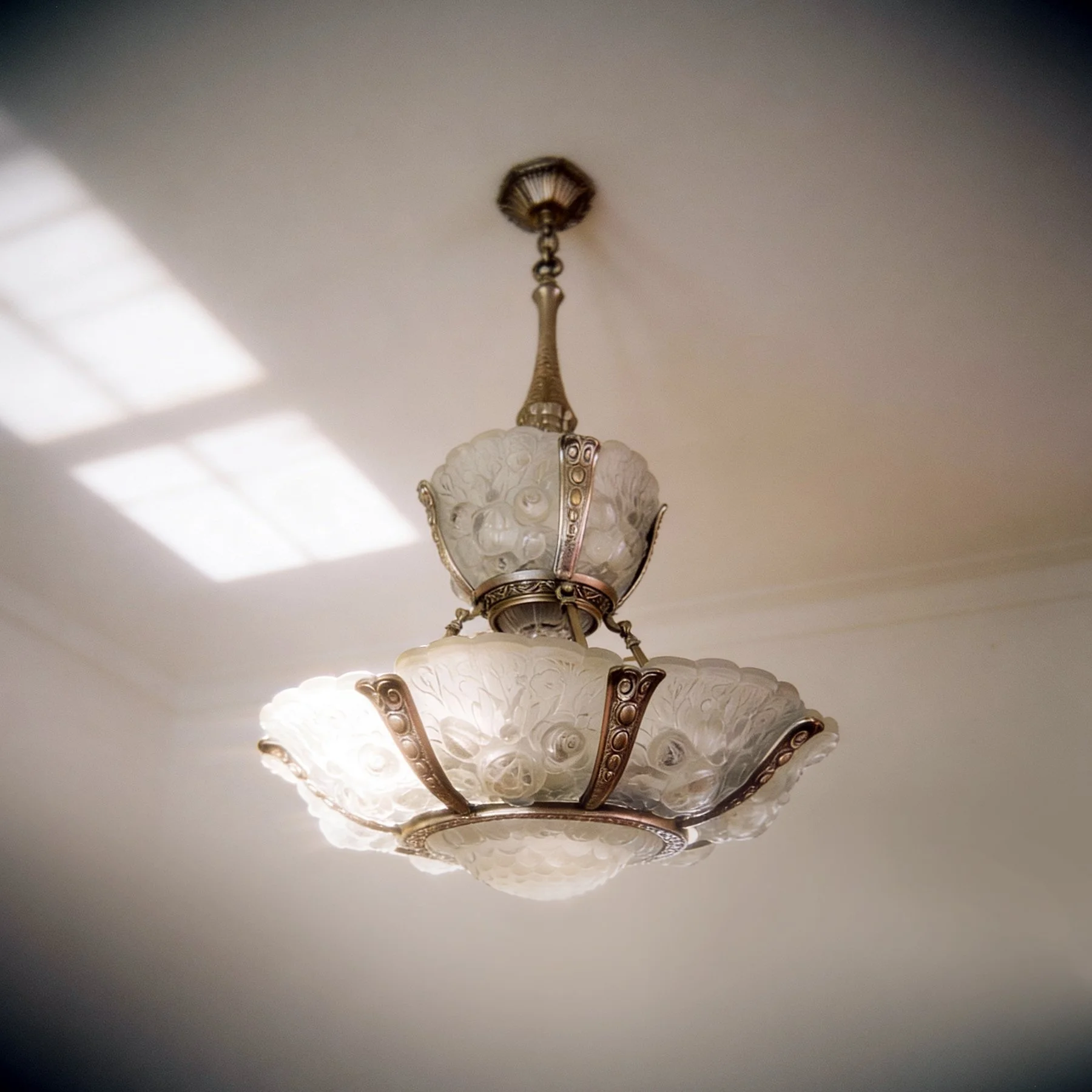 Lustre Art Déco Val St Lambert, 1925