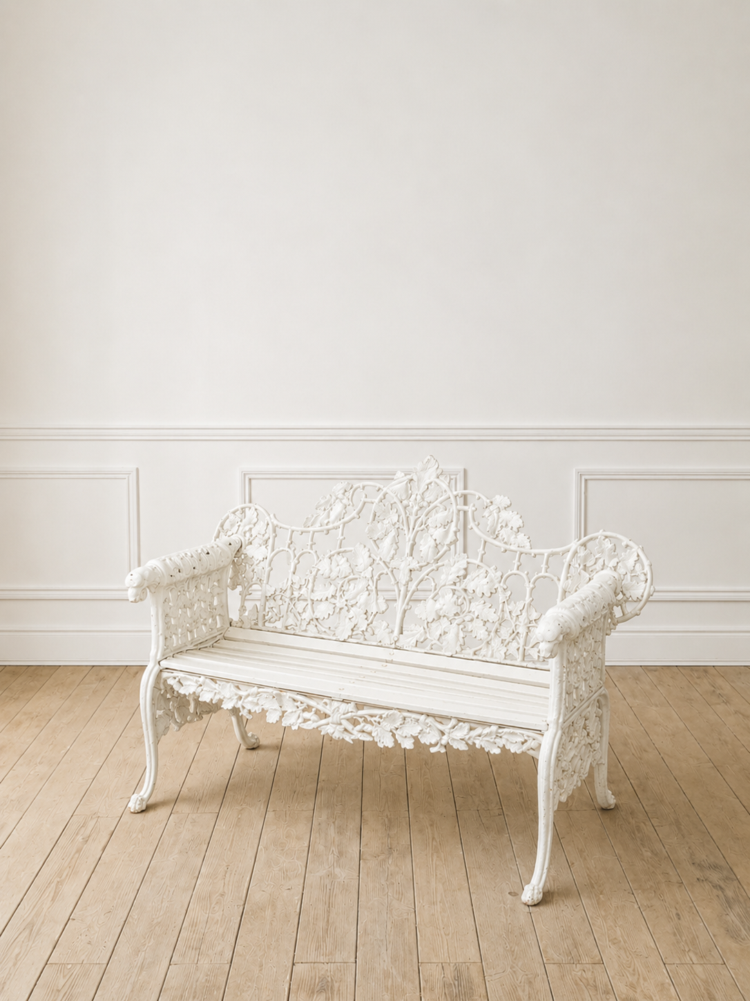 Banc de jardin en fonte (150 x 67 cm)
