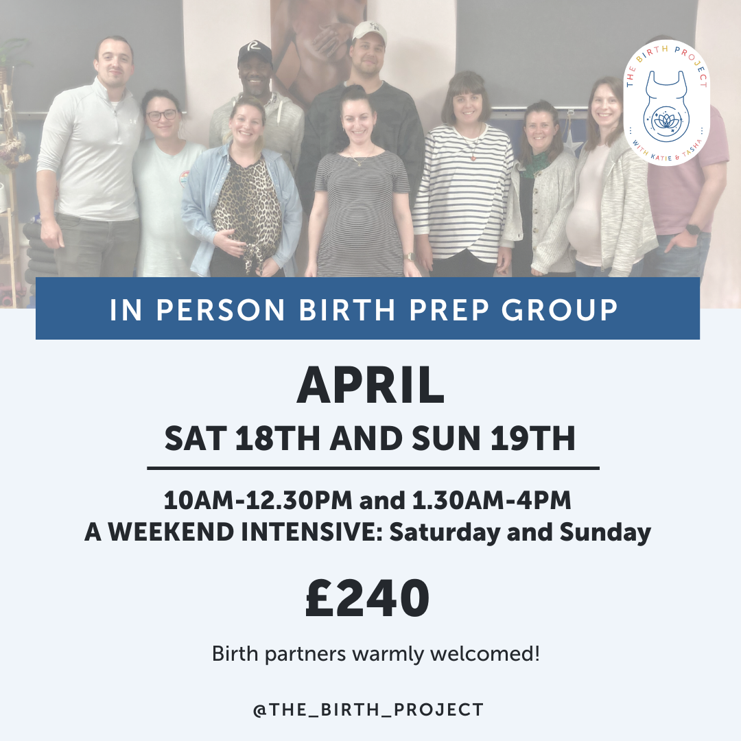 April 2026 In Person Birth Prep and Hypnobirthing Group