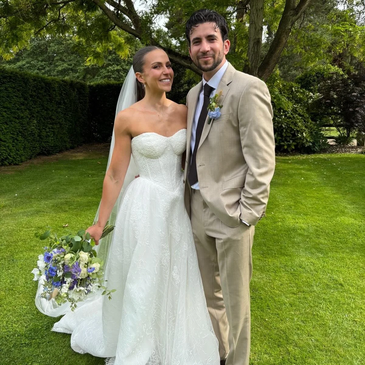 We&rsquo;ve had two SAMS weddings in two weeks - both at Tewinbury Farm @tewinburyweddings - Mazal Tov to Tammy and Leo and to Tallie and Asher! 🎉💍🥂
