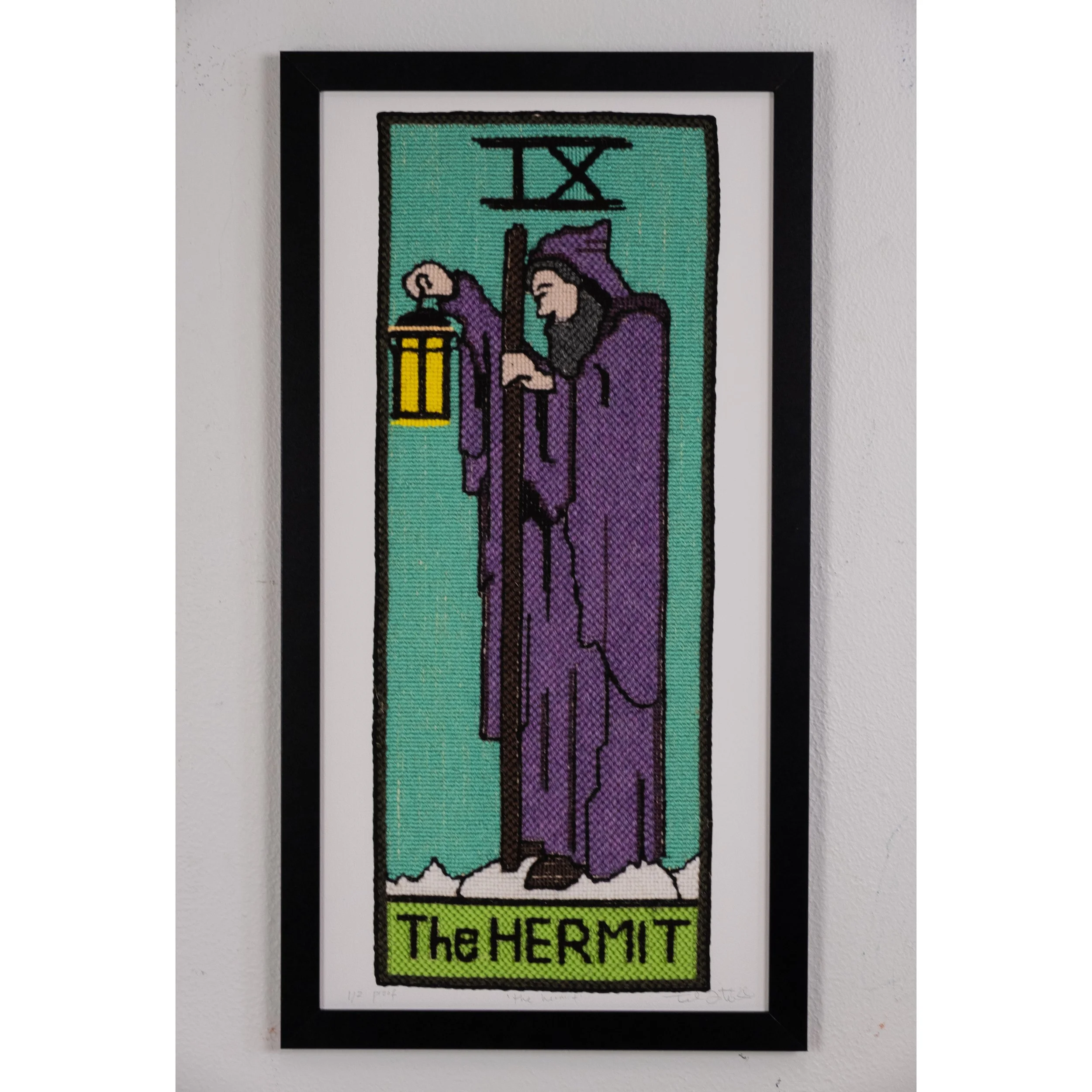 'The Hermit' - Large Fine Art Print - Framed