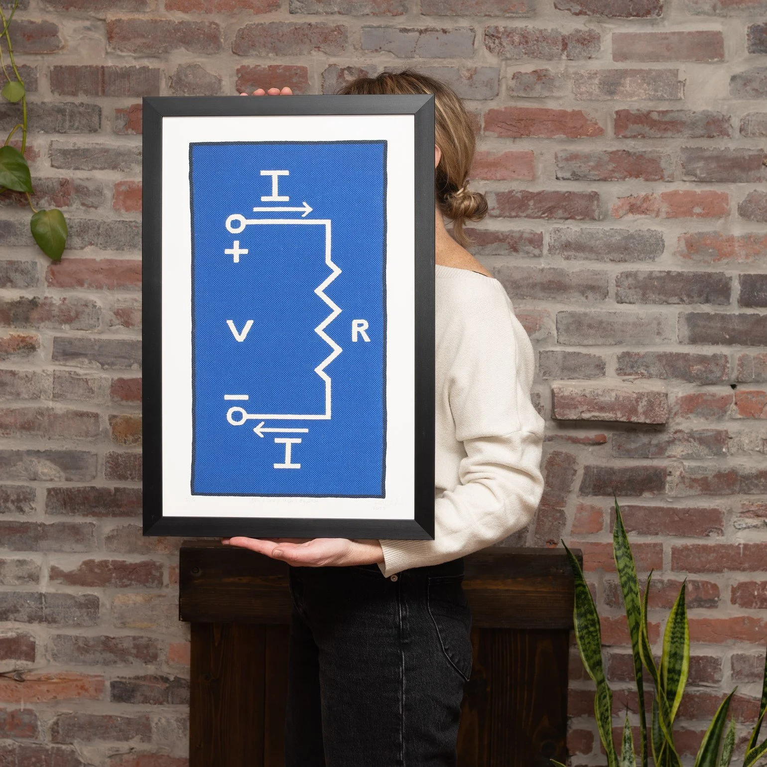 Ohm's Law - Framed Fine Art Print