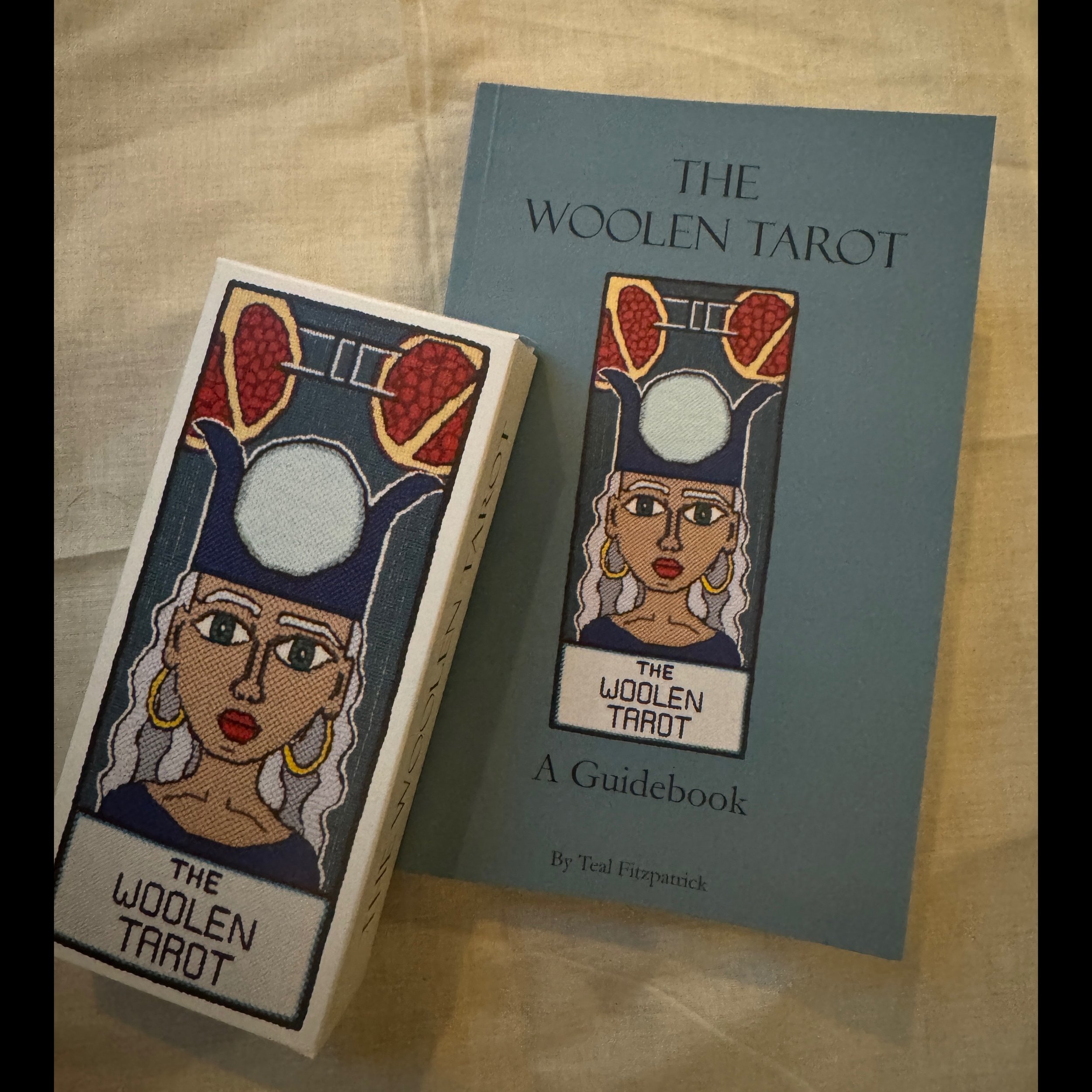 The Woolen Tarot Deck & Guidebook Set