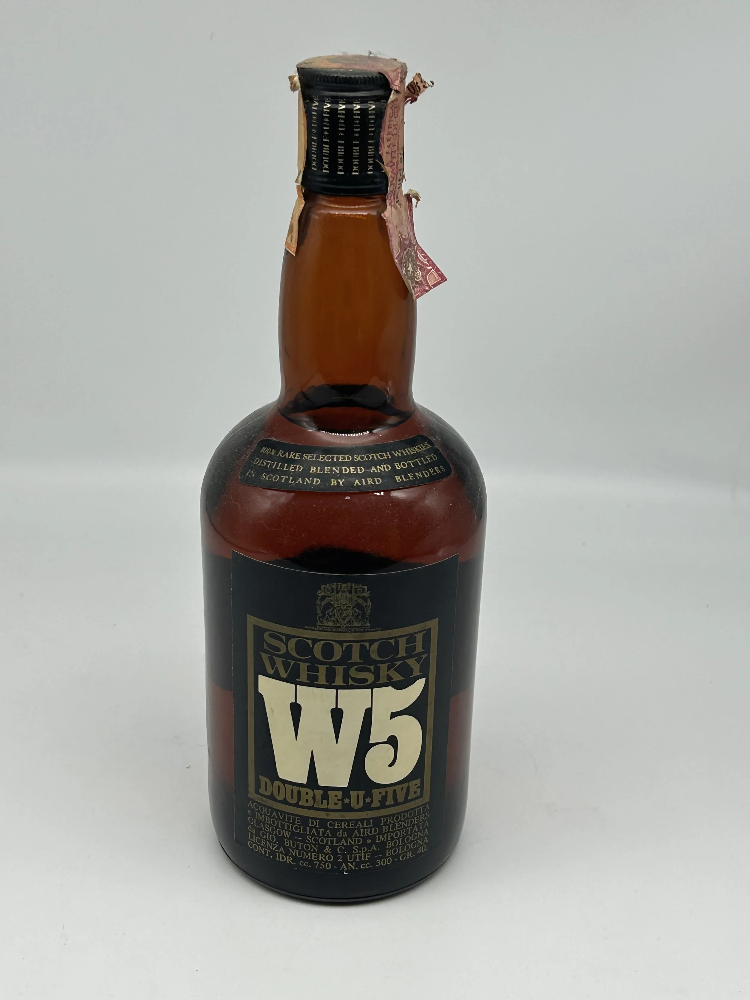 W5 DOUBLE U FIVE SCOTCH WHISKY