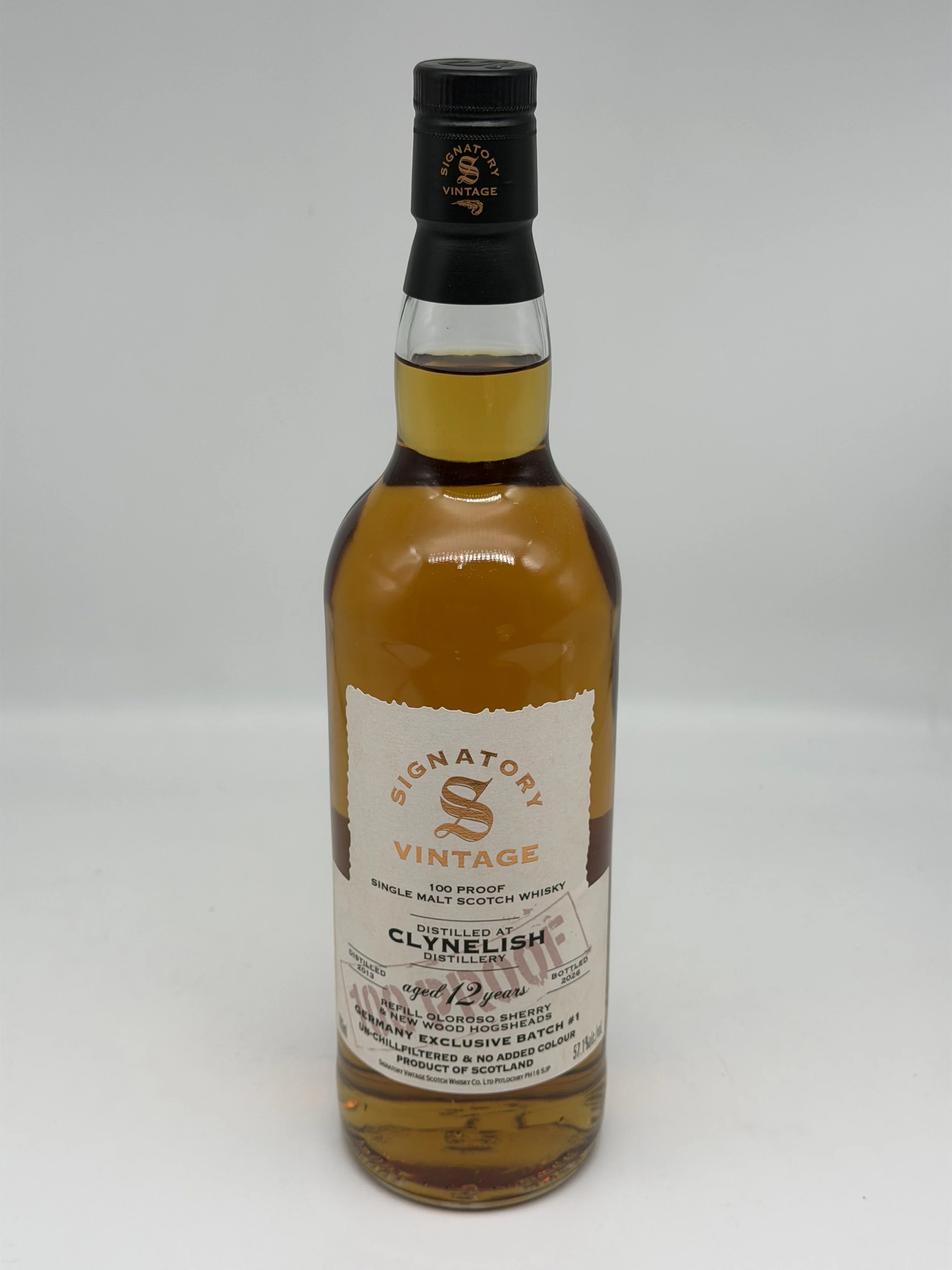 CLYNELISH 12Y 100 PROOF