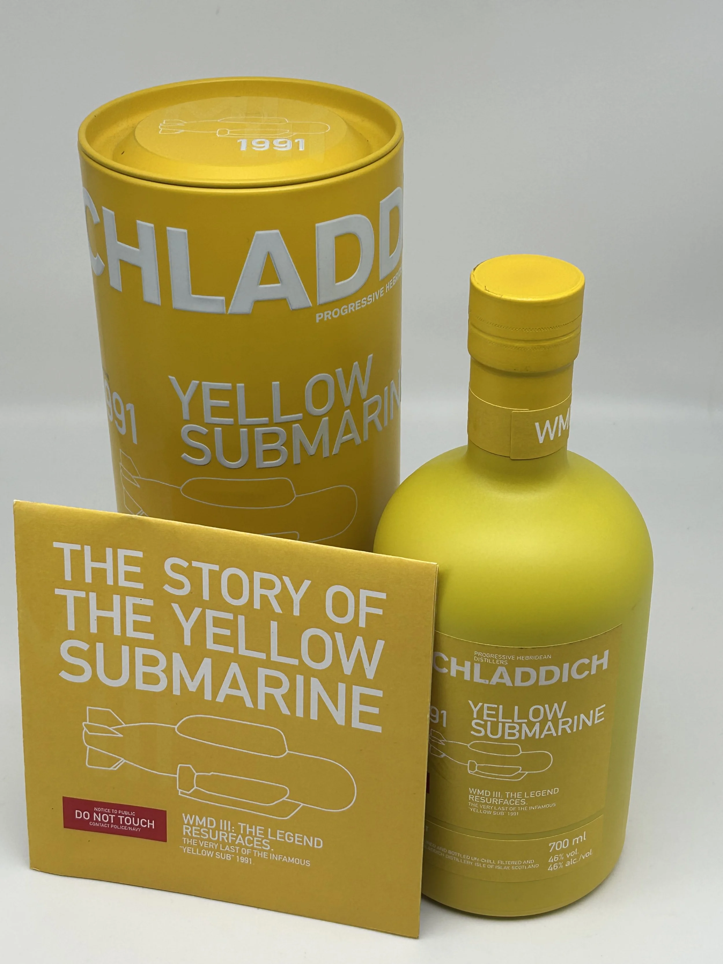 BRUICHLADDICH 25Y YELLOW SUBMARINE