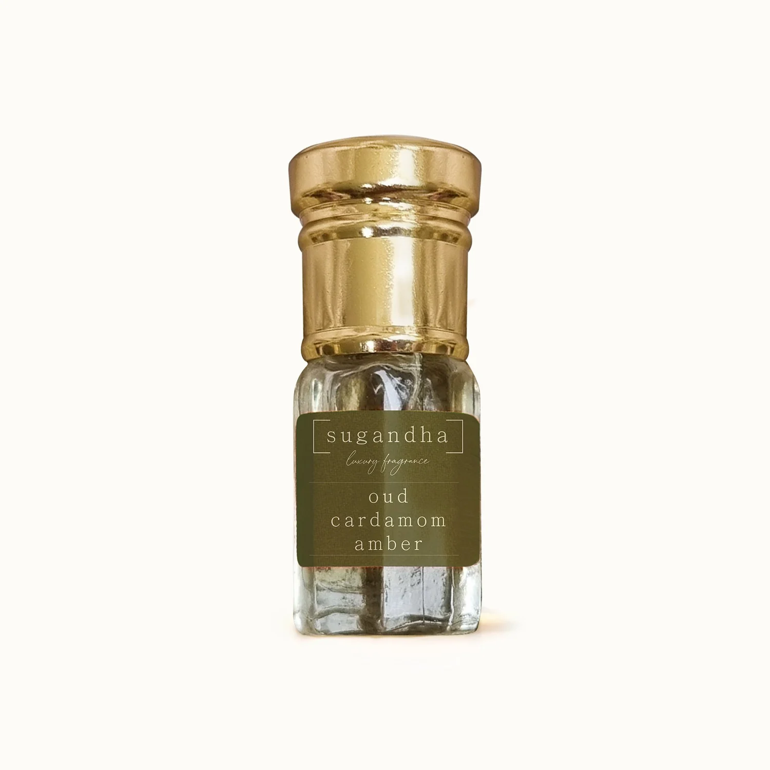 oud-cardamom-amber unisex perfume oil — Sugandha