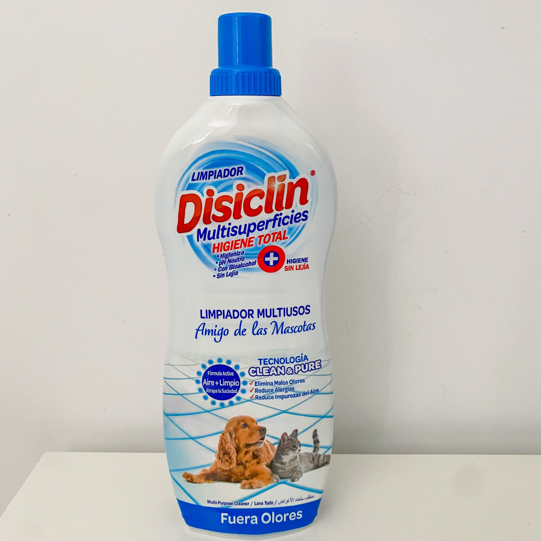 Limpiador Desinfectante Multisuperficies DISICLIN 5 Ltr.