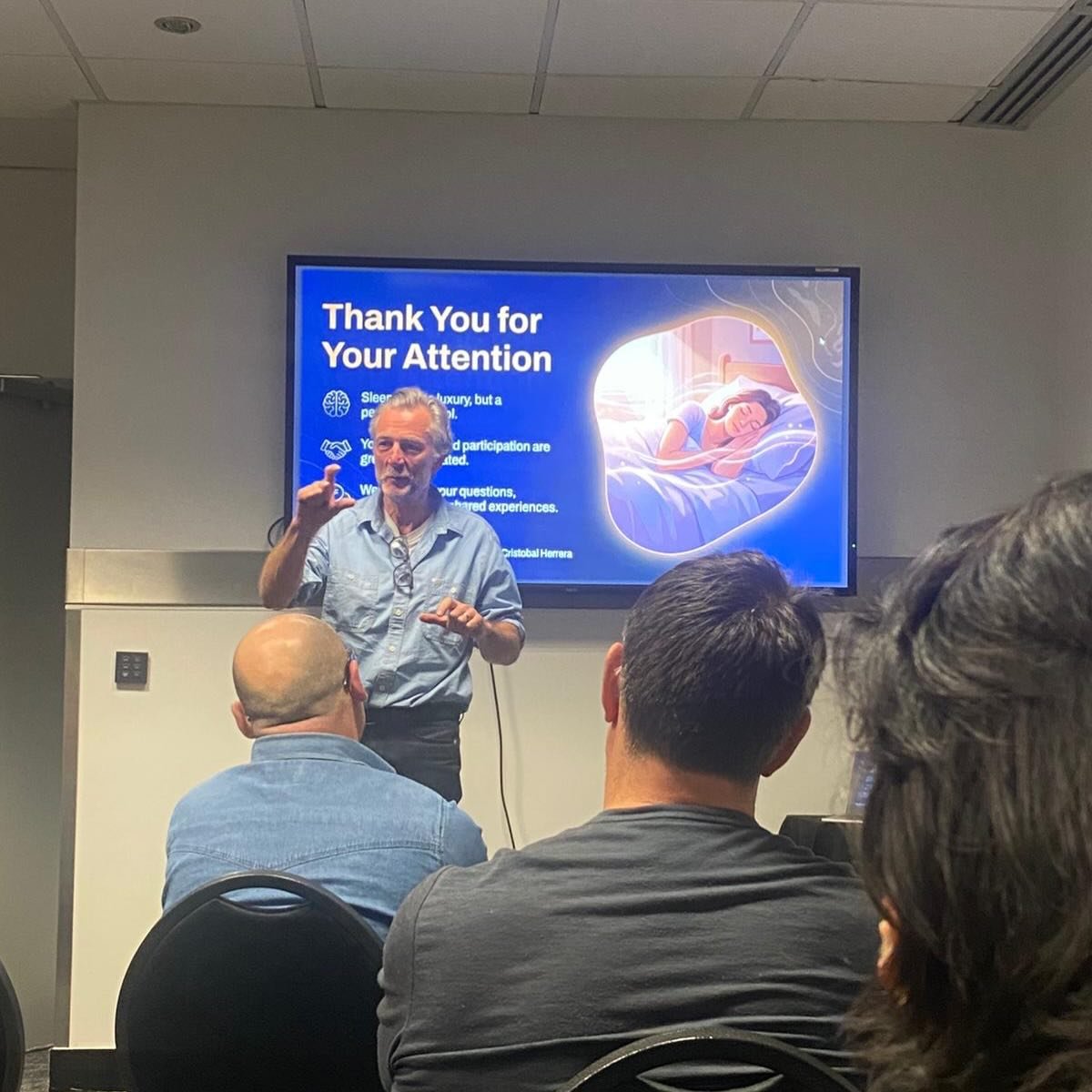 Last week speaking on the 29th floor of Guy&rsquo;s Tower to a group of people that included doctors, nurses, media professionals, ad agency creatives, finance experts, charity leaders and TV producers.

All of them over 50. All asking the same quest