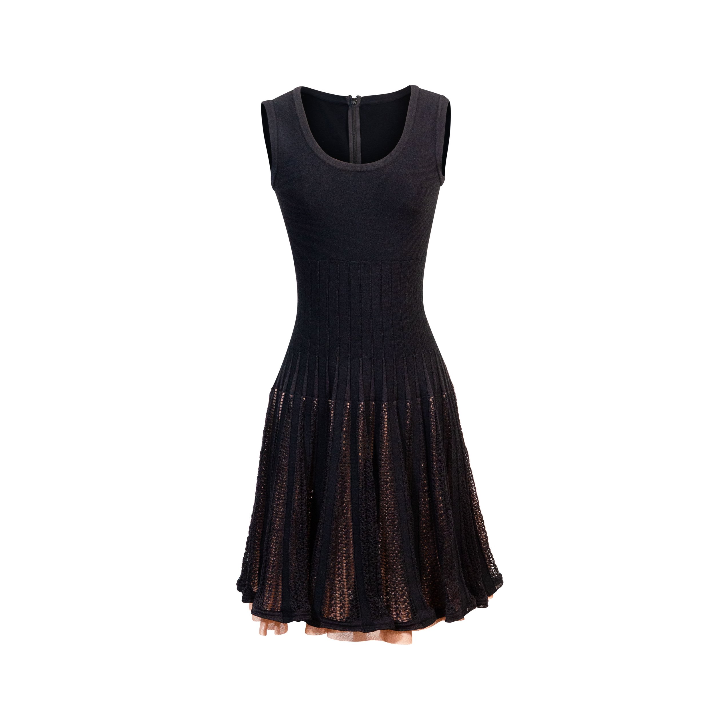 Alaia Black Skater Dress 01 LD.jpeg
