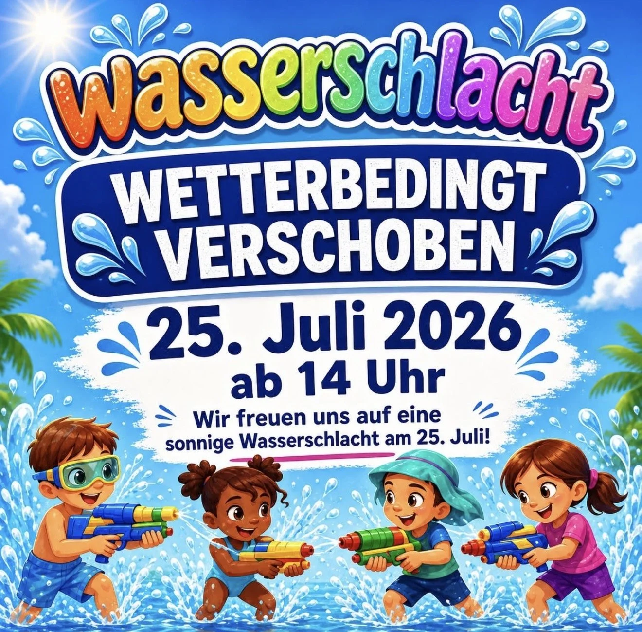 Wasserschlacht!