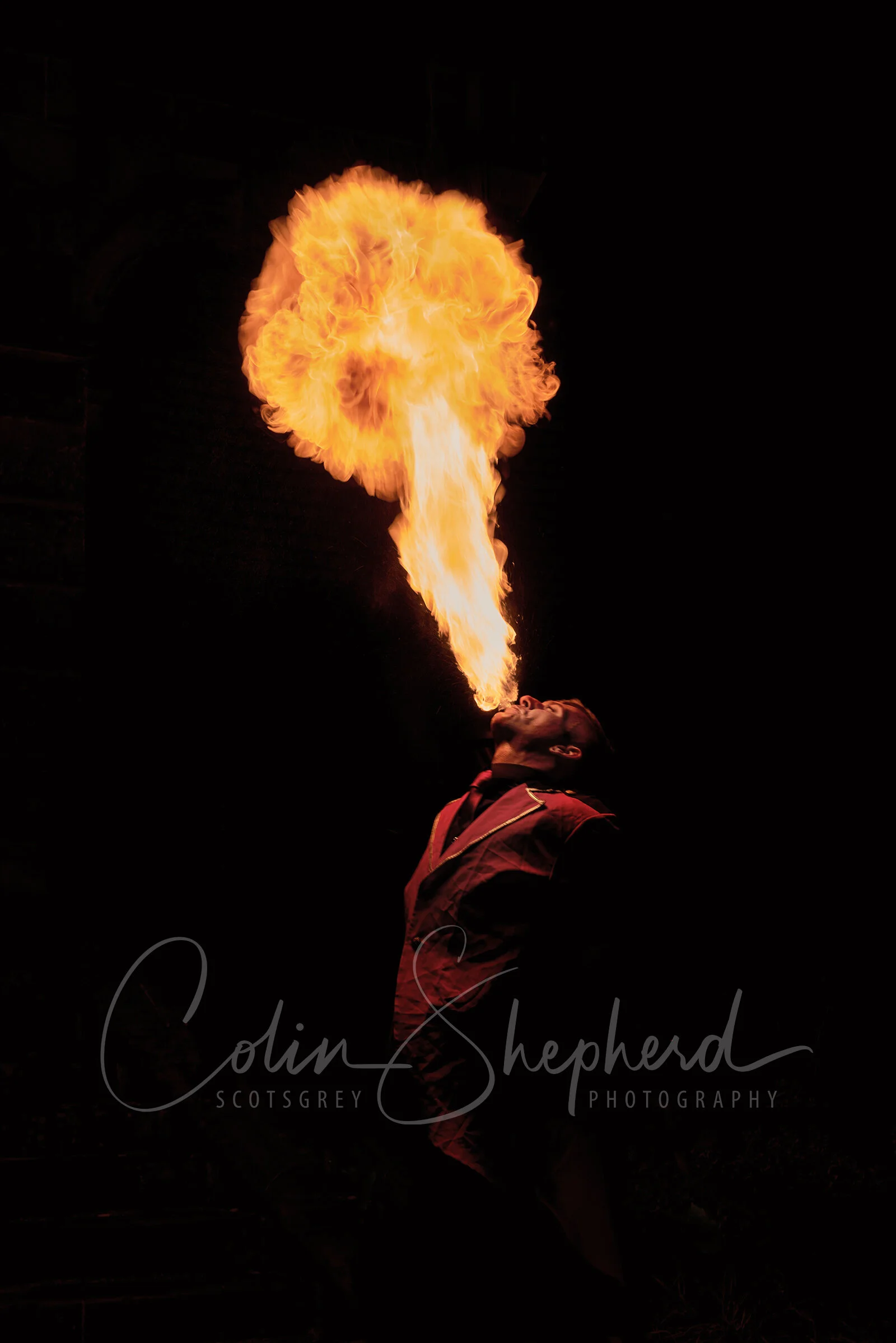 Fire Breather - Joshua Holden, Fire Artist