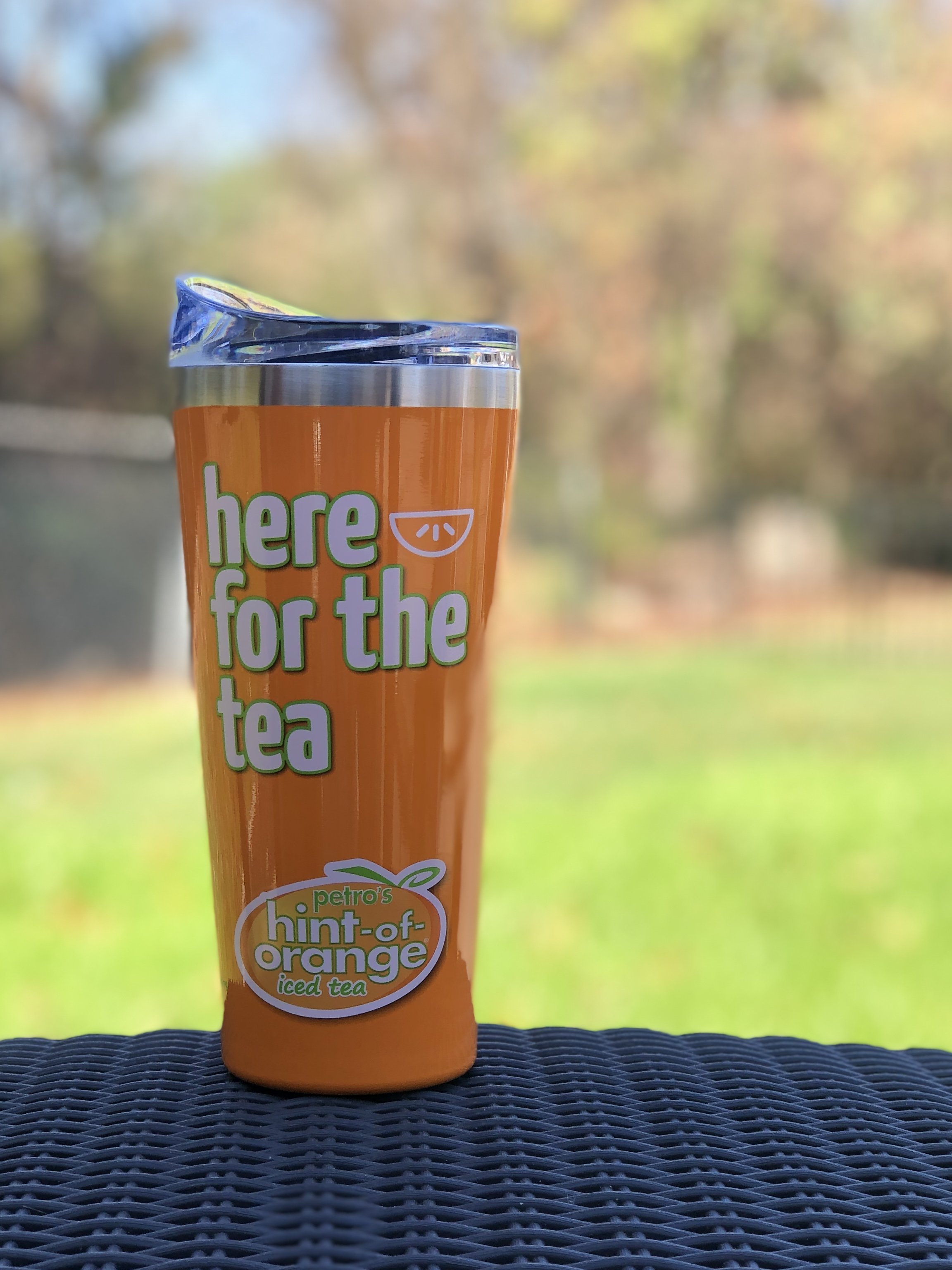 Hint-of-Orange™ Iced Tea Tumbler