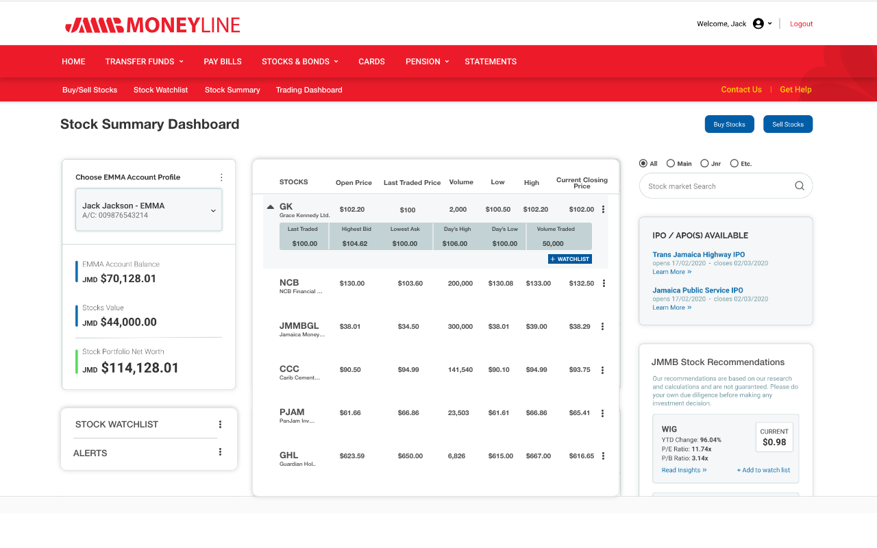 03-Stock Market Summary – main screen.png