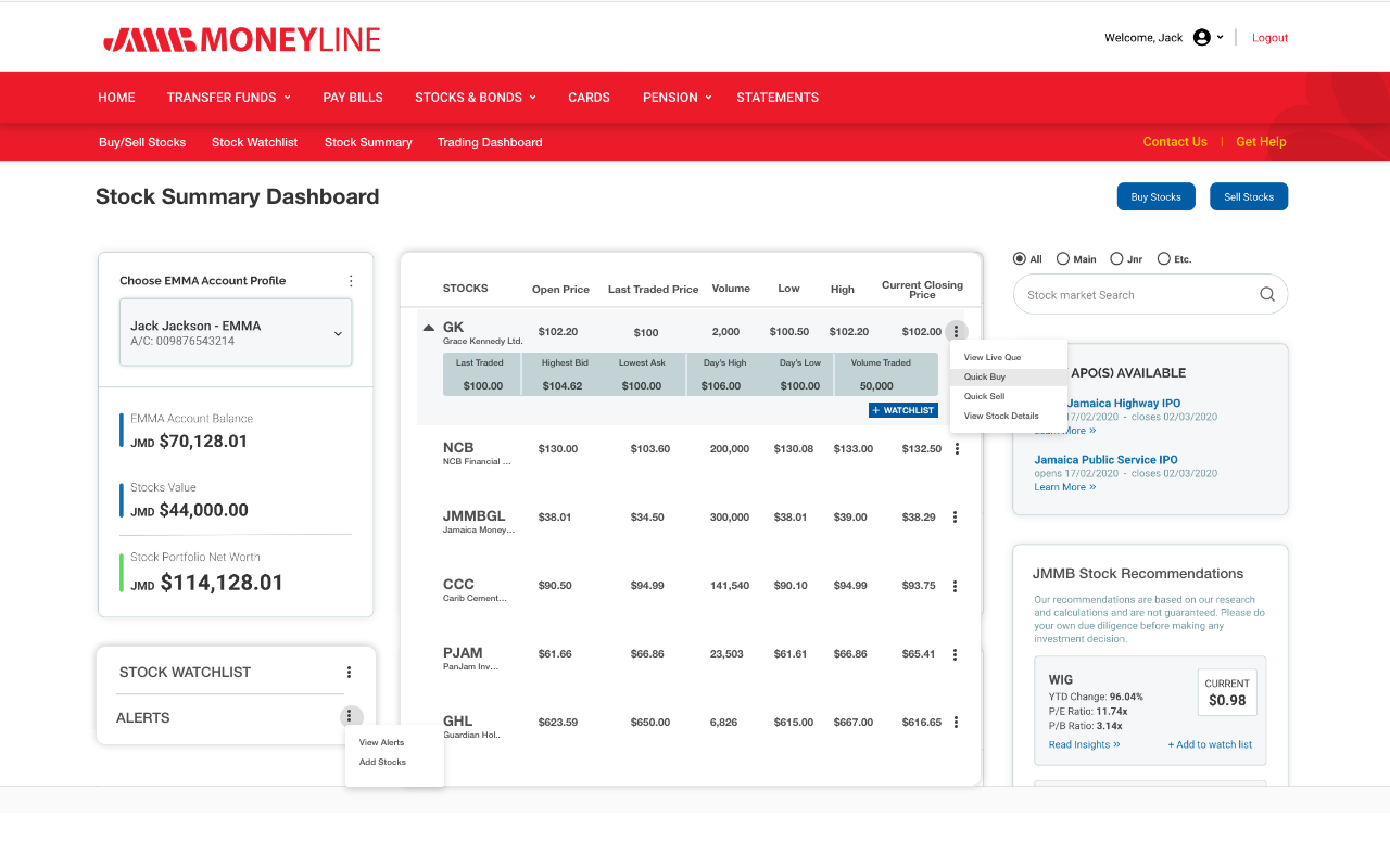 02-Stock Market Summary – main screen.png