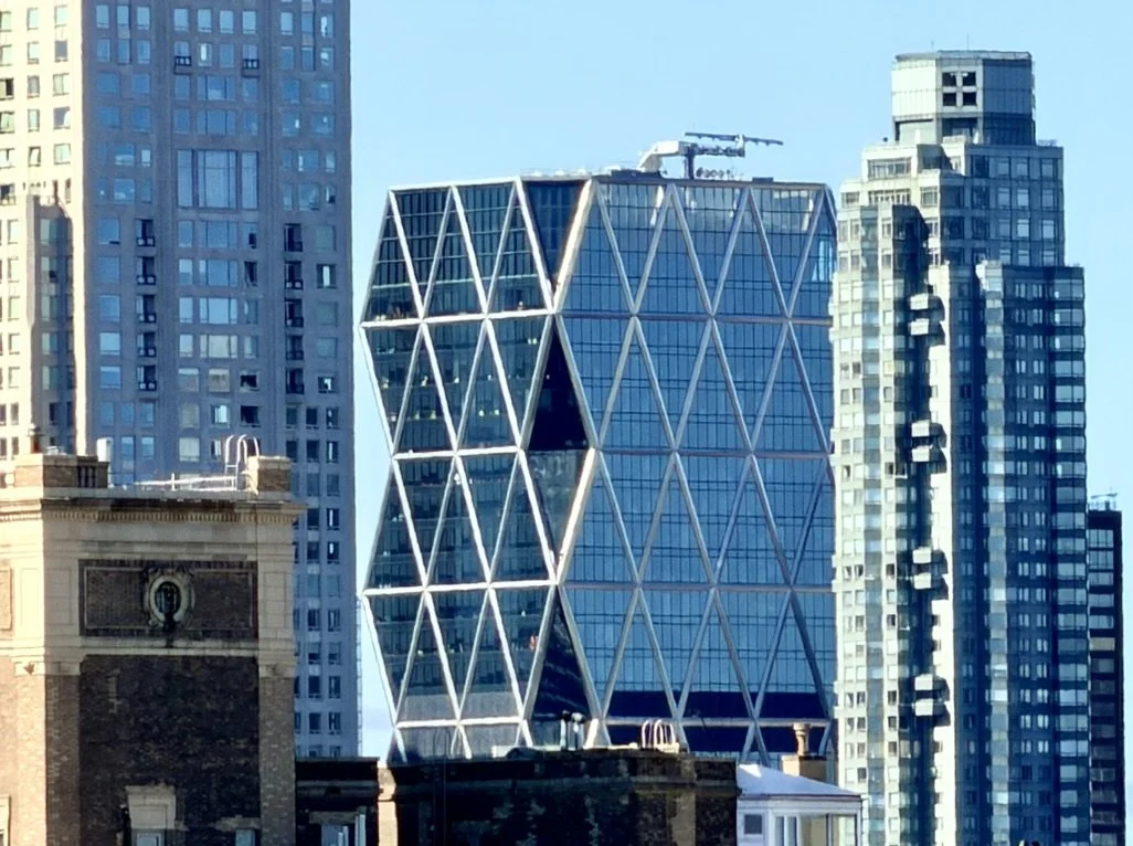  Here’s a close-up of the three smaller buildings in that space. 