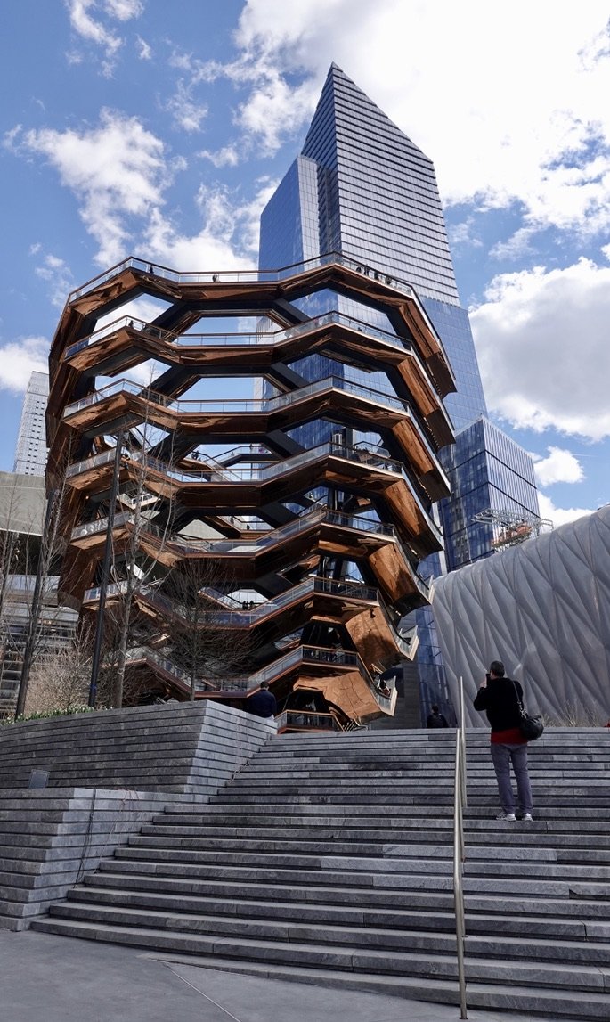 Let’s close back in NYC – in this case, when Hudson Yards was relatively new . . . . (2020)