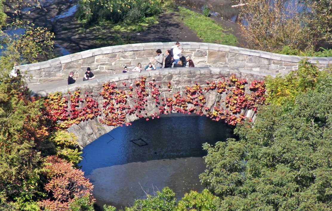Here’s one of my favorite Central Park bridges (2017).