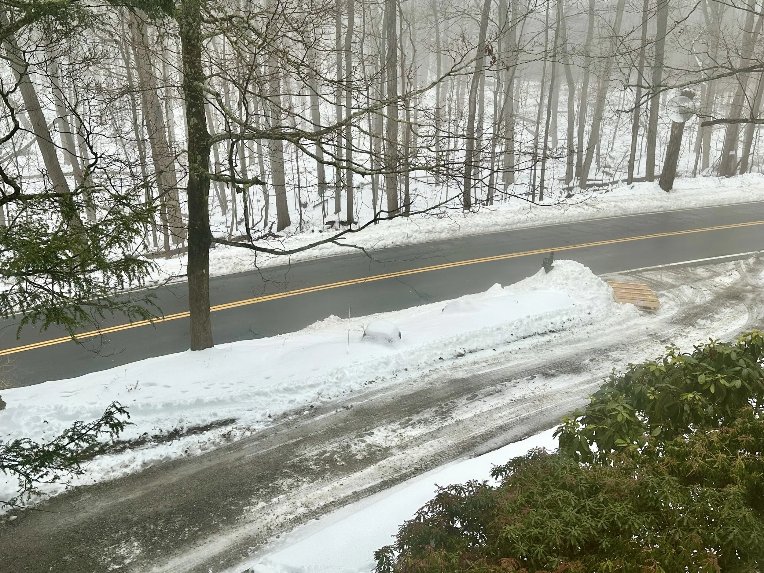  The road looks pretty good . . . 