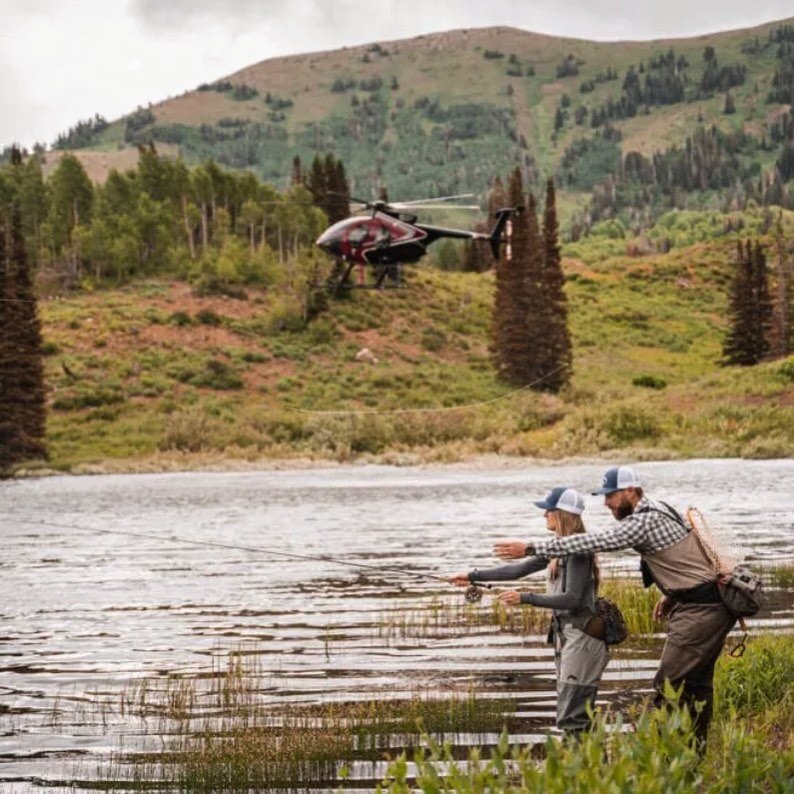 Clients checking into @blueskyauberge this morning and have fly fishing on the docket for the afternoon 🎣🏔 it&rsquo;s that seamless.

#wherenextwithmeg #lastminutegetaway #utah #parkcity #luxurytripplanner #luxurytripdesign #travelbetter #whereyous