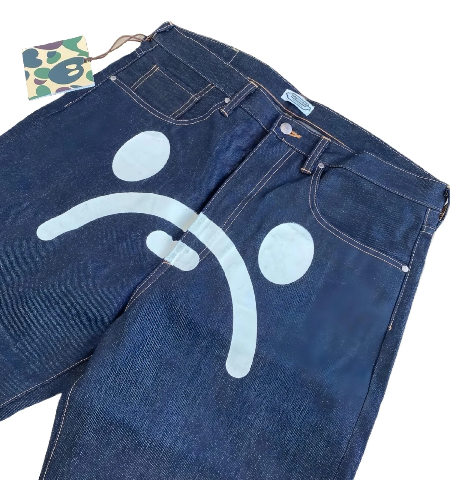 BABY MILO SAD FACE DENIM — COLLECTIVE MILO