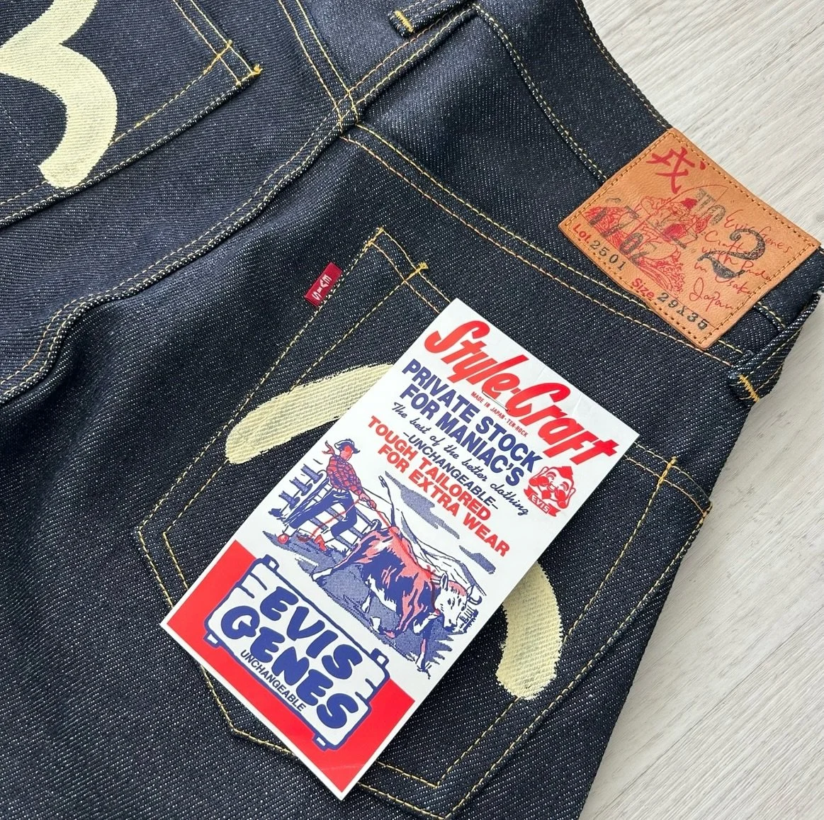 &ldquo;Before anyone did anything, EVISU did everything&rdquo; is not a stretch when it comes to Japanese selvedge denim.

Evisu was founded in 1991 in Osaka, Japan by Hidehiko Yamane (a tailor) and is known as one of the original &ldquo;Osaka Five&r