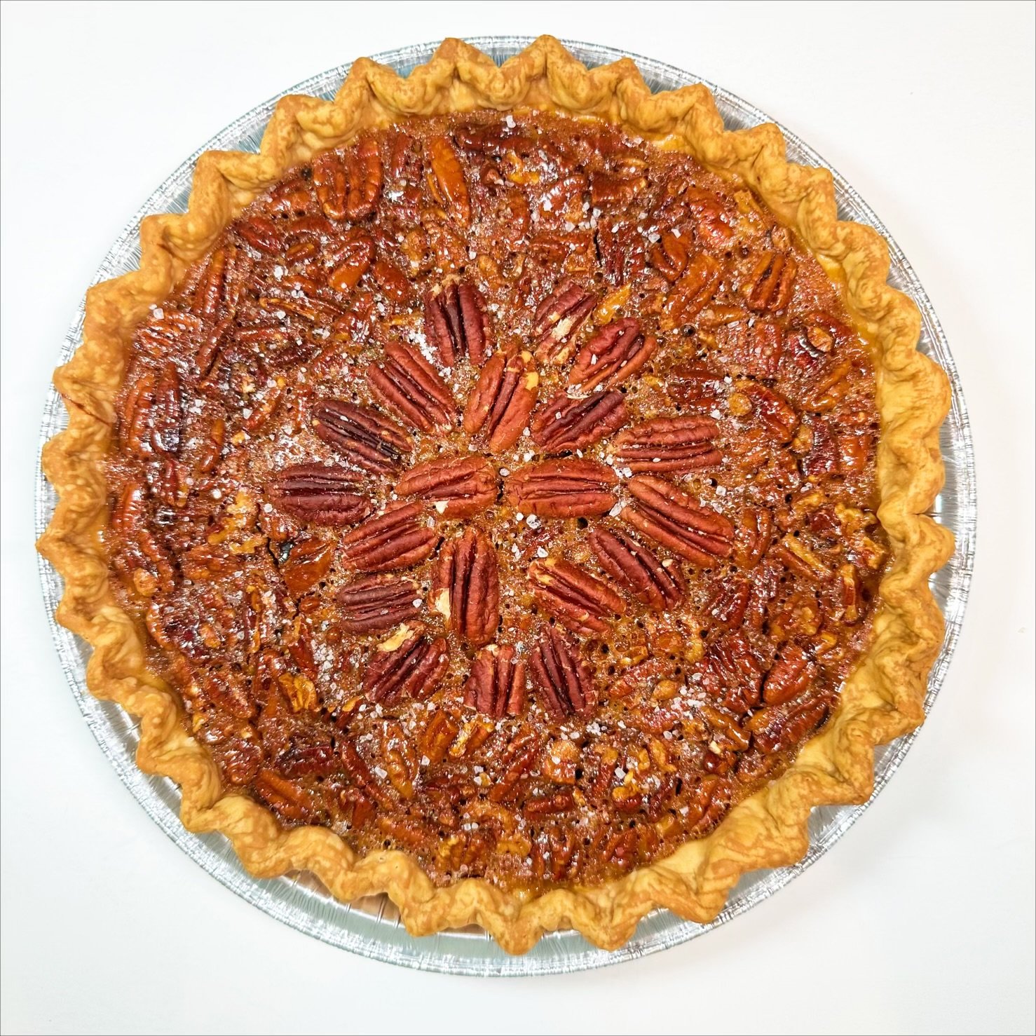 Salted Caramel Pecan Pie