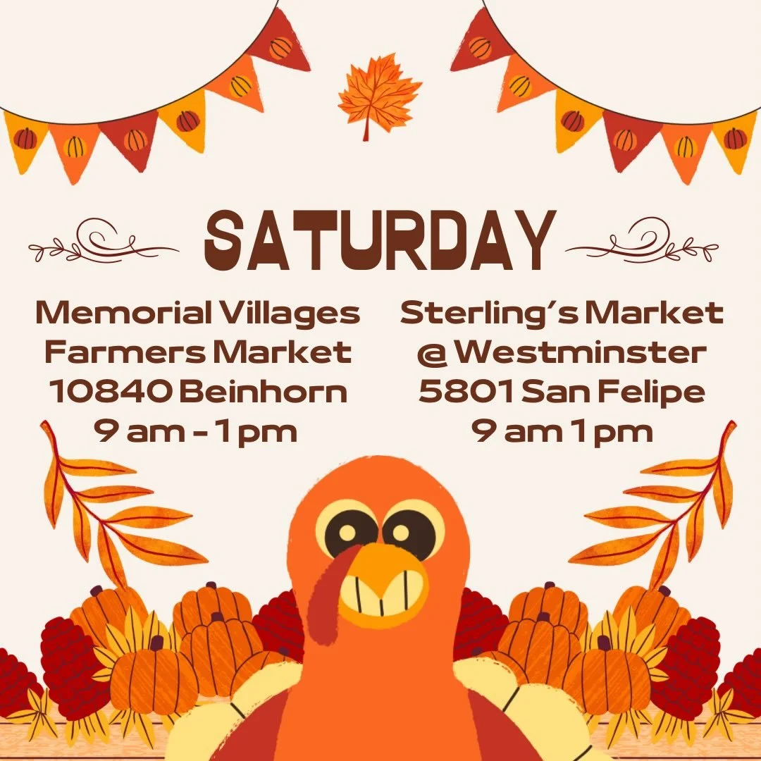 Last markets before Thanksgiving! Come get what you need for the holiday! We have pies, dinner rolls, orange rolls, kolaches, quiche, cinnamon rolls and so much more! See you there! Happy Thanksgiving! 🦃🍽 🧡💛🤎