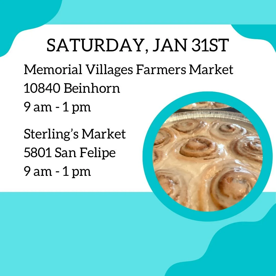 Grab your coats and come enjoy the beautiful winter day! It is sunny and nice! Come grab some goodies from us and shop the amazing vendors at both markets! Come join the fun!
