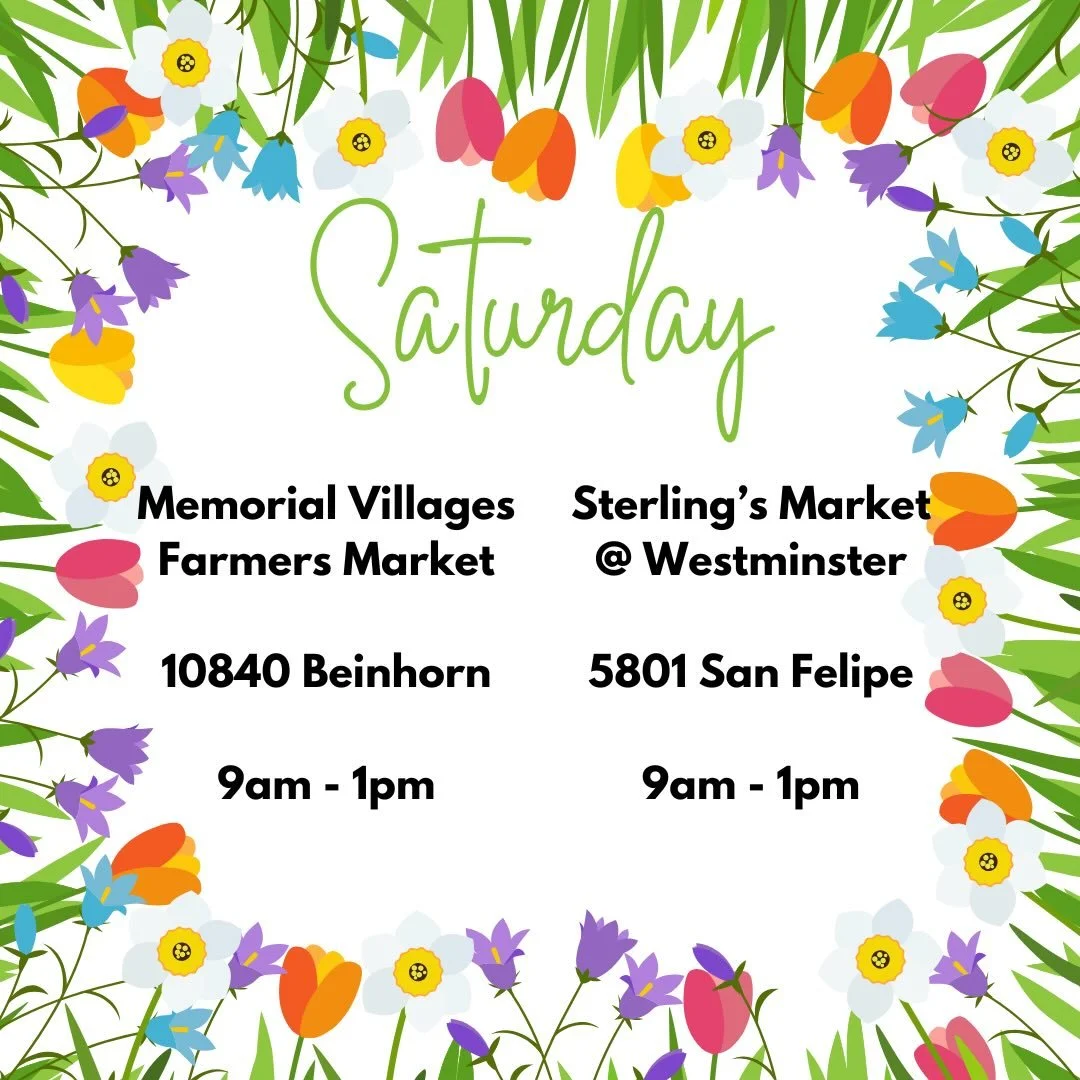 Both markets this Saturday! And it is going to be BEAUTIFUL! Please come see us! We will have all the good stuff! Cinnamon rolls, kolaches, orange rolls, pull apart sandwiches, chicken minis, pies, quiches and so much more! We can&rsquo;t wait to see