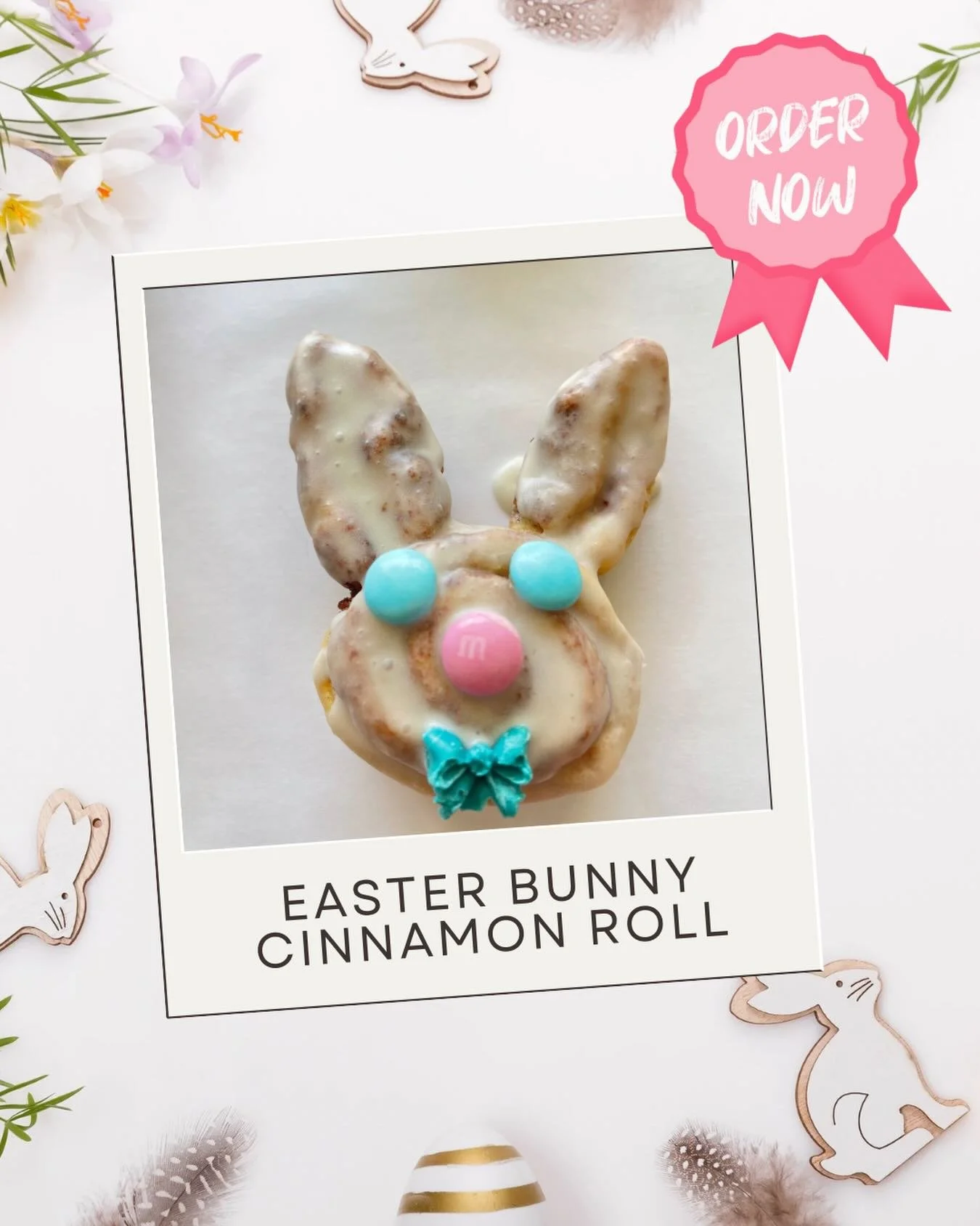 It&rsquo;s that time! Order your cinnamon roll bunnies for Easter! They are packaged in a box with a cute bow! Makes a great addition to the Easter basket! And the perfect Easter breakfast! 🐰🐇🐣

#sweetrockinrolls #easterbunnycinnamonroll #cinnamon