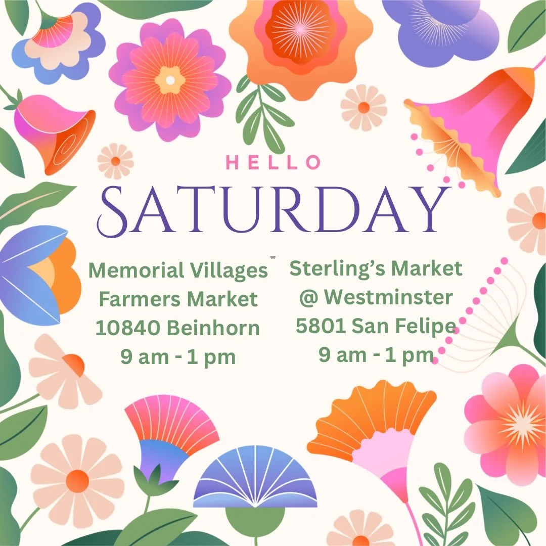 Hello Saturday and Spring Time! Come see us! We will have it all, fresh and waiting for you! See you at the markets!

#sweetrockinrolls #cinnamonrolls #orangerolls #kolache #quiche