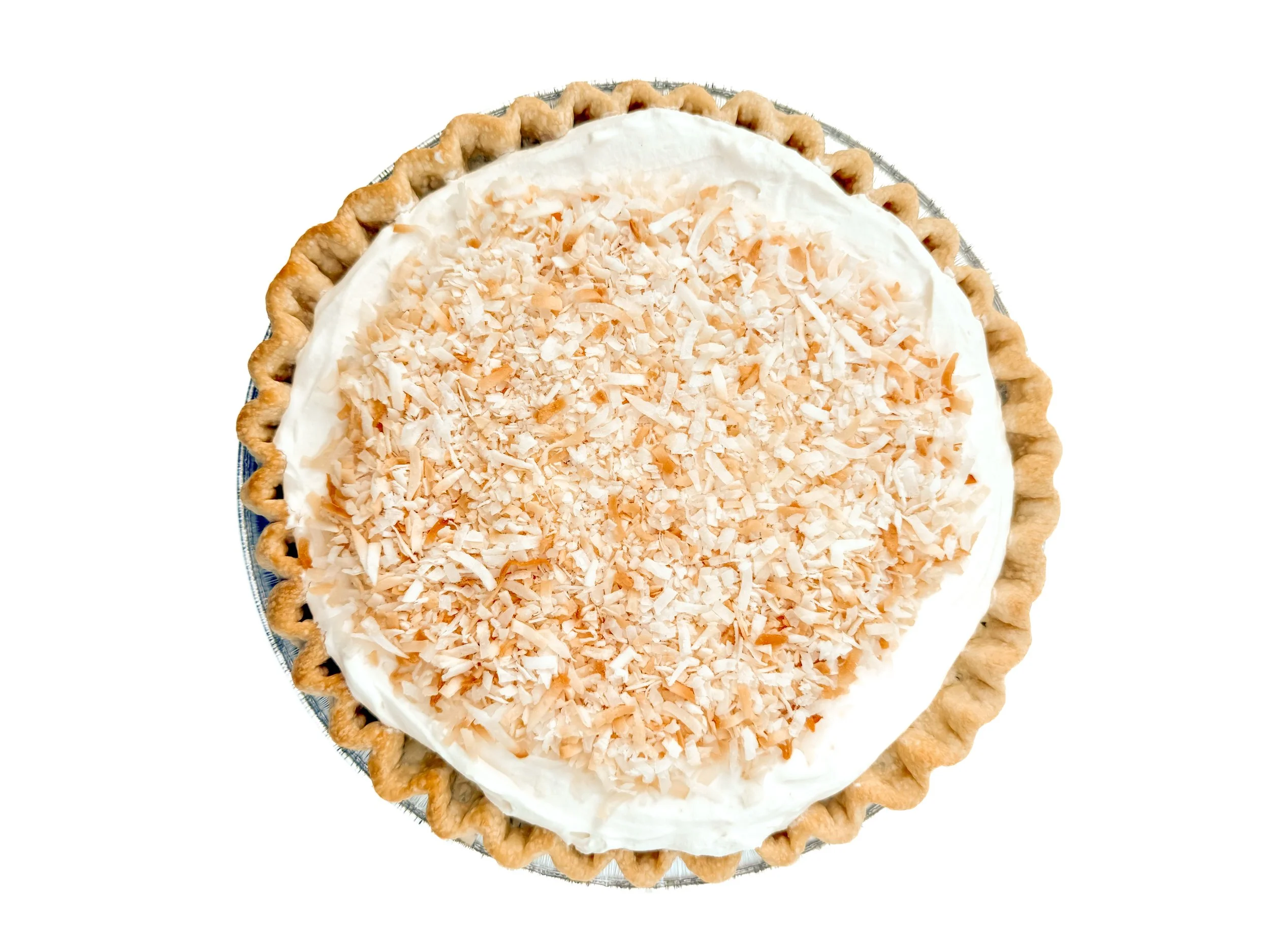 Coconut Cream Ice Box Pie