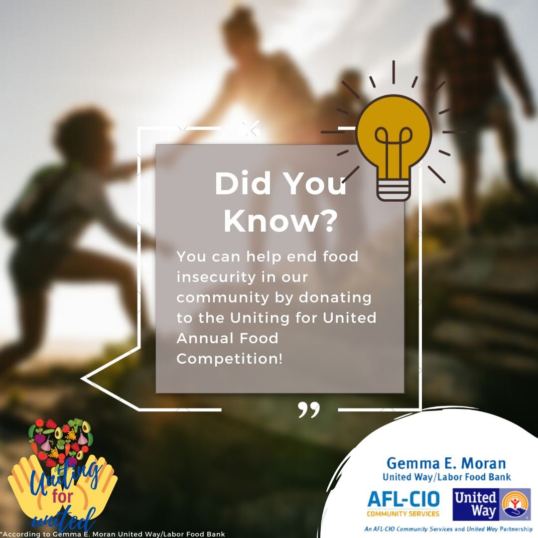 Did you know- more than 33,000 people in New London County alone struggle with food insecurity?

This is why Bouvier Insurance has come together with more than 40 area businesses in a friendly competition to see who can collect the most food for the 