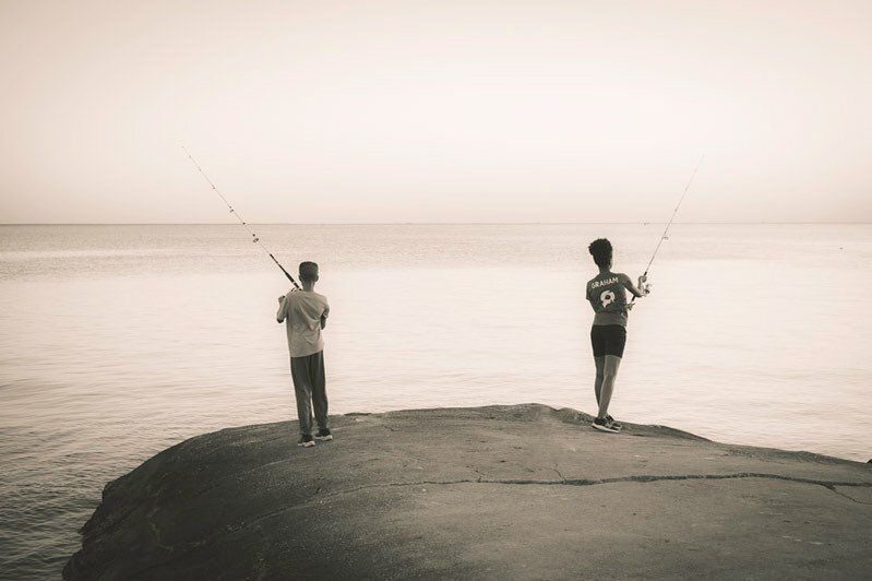 Kids Fishing #notablets #getoutdoors