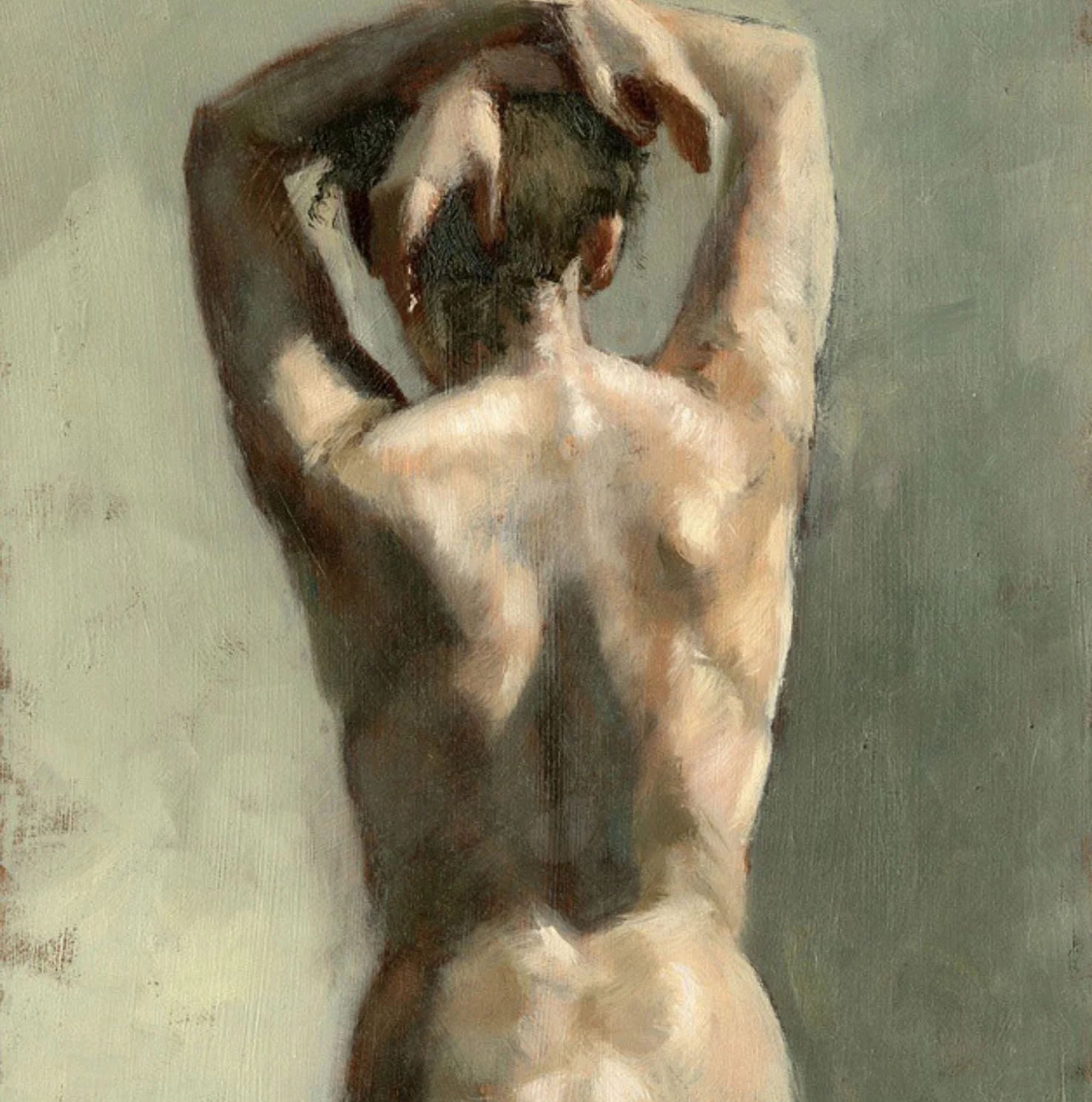 Alexis. Oil on Wood Panel. 2014. 8" x 10" (sold)