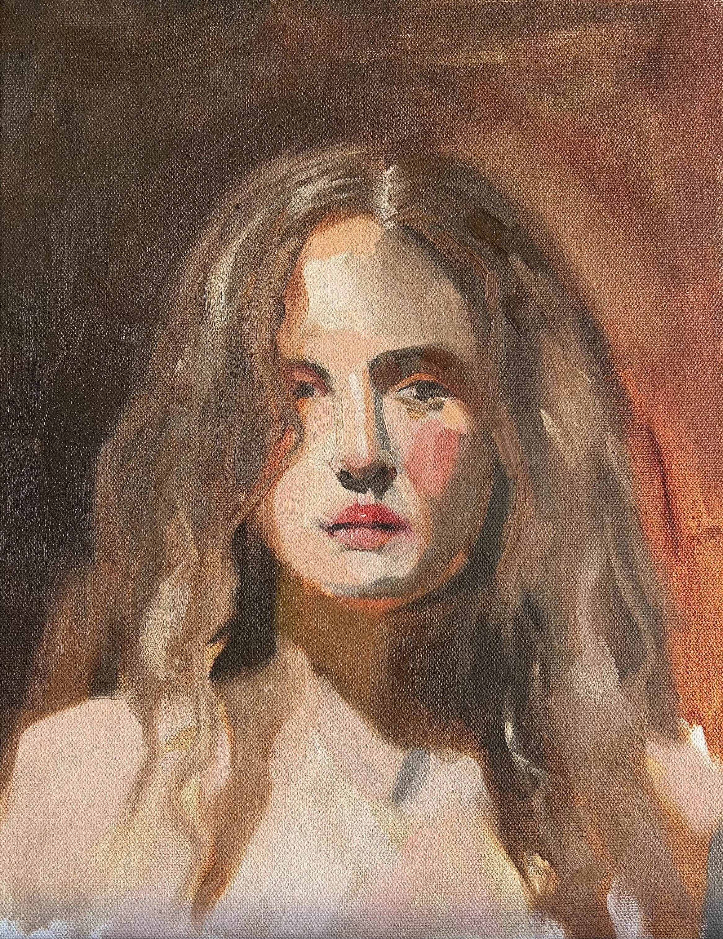 Untitled. Oil on Canvas. 2024. 12" x 16"