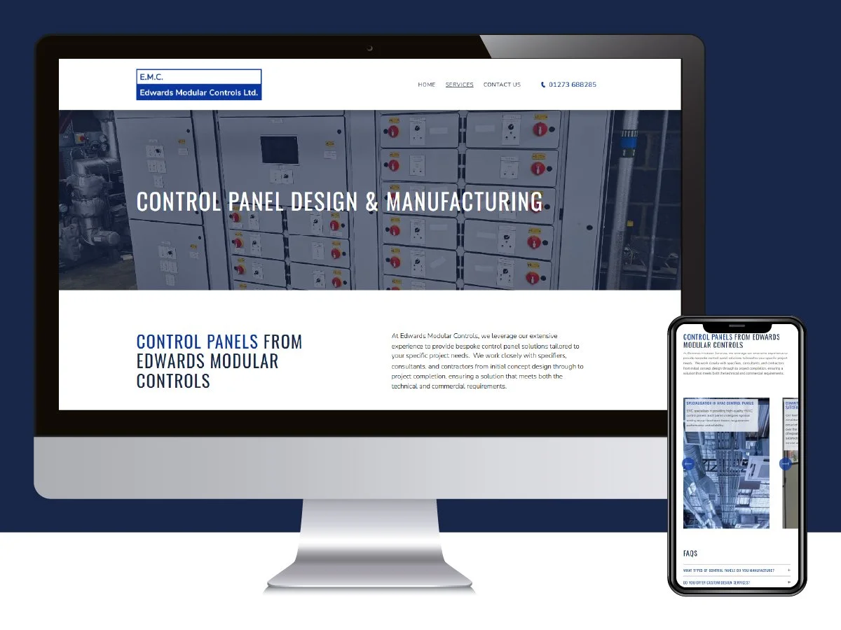 Edwards-Modular-Controls-Newhaven-East-Sussex-web-design