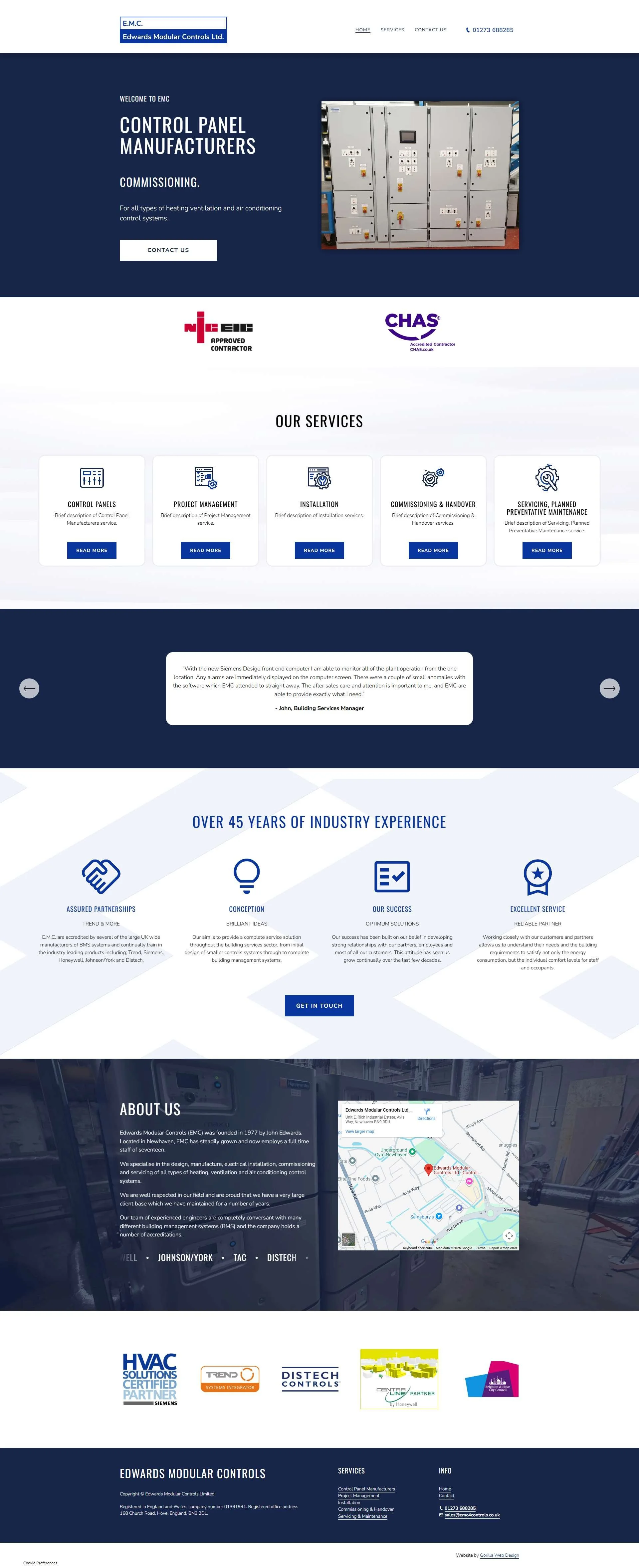Edwards-Modular-Controls-Newhaven-East-Sussex-web-design