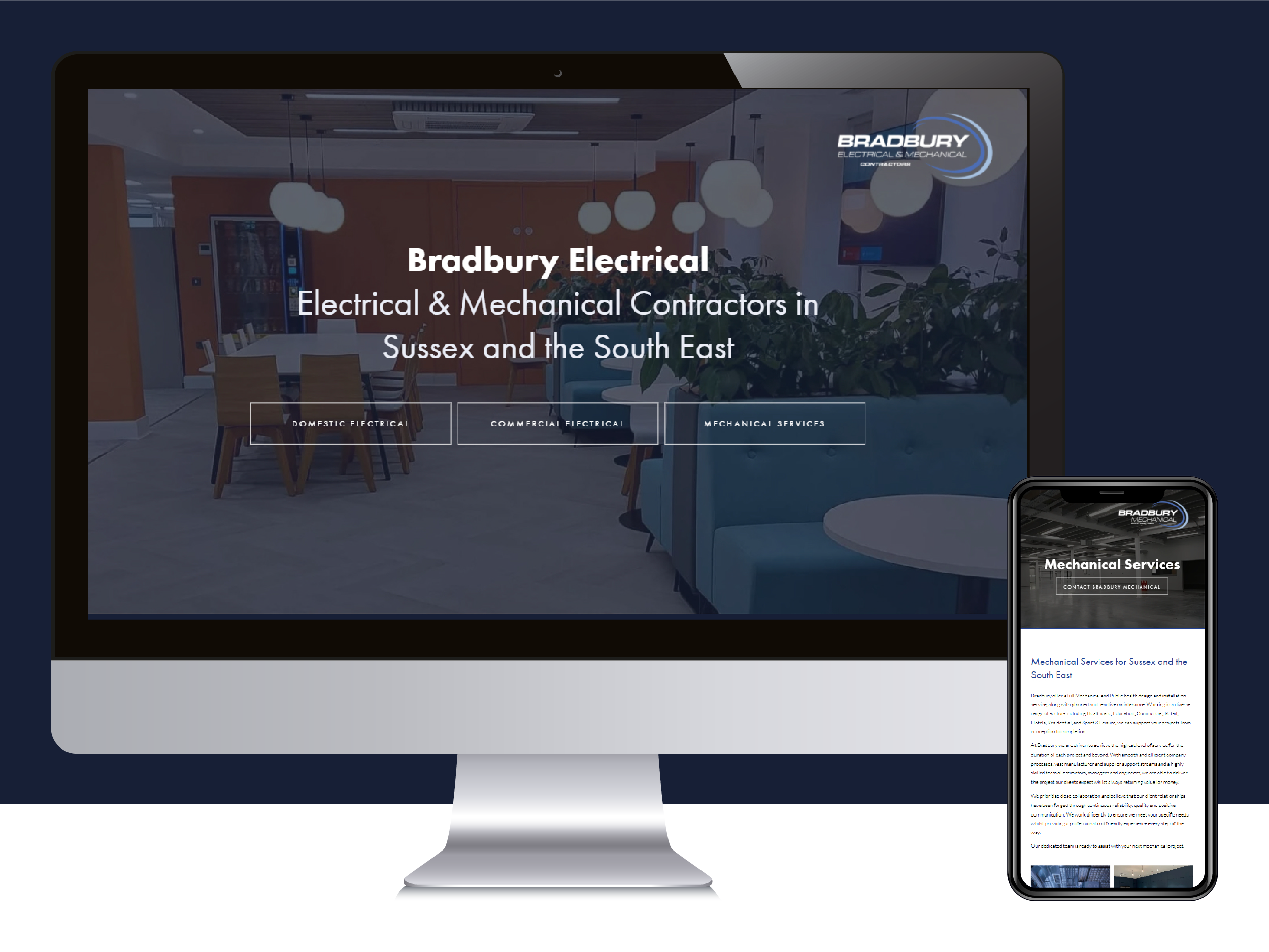 Path Web Electrical Electrician Web Design in Hove, Sussex | Bradbury Electrical