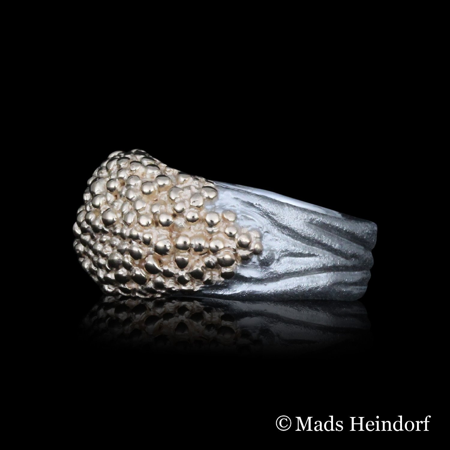 Myriader - fingerring af sterling sølv