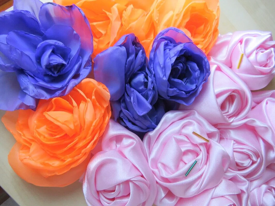 How to Tutorial 3 Easy Ways to Make Fabric Rose DIY spice it up with dori