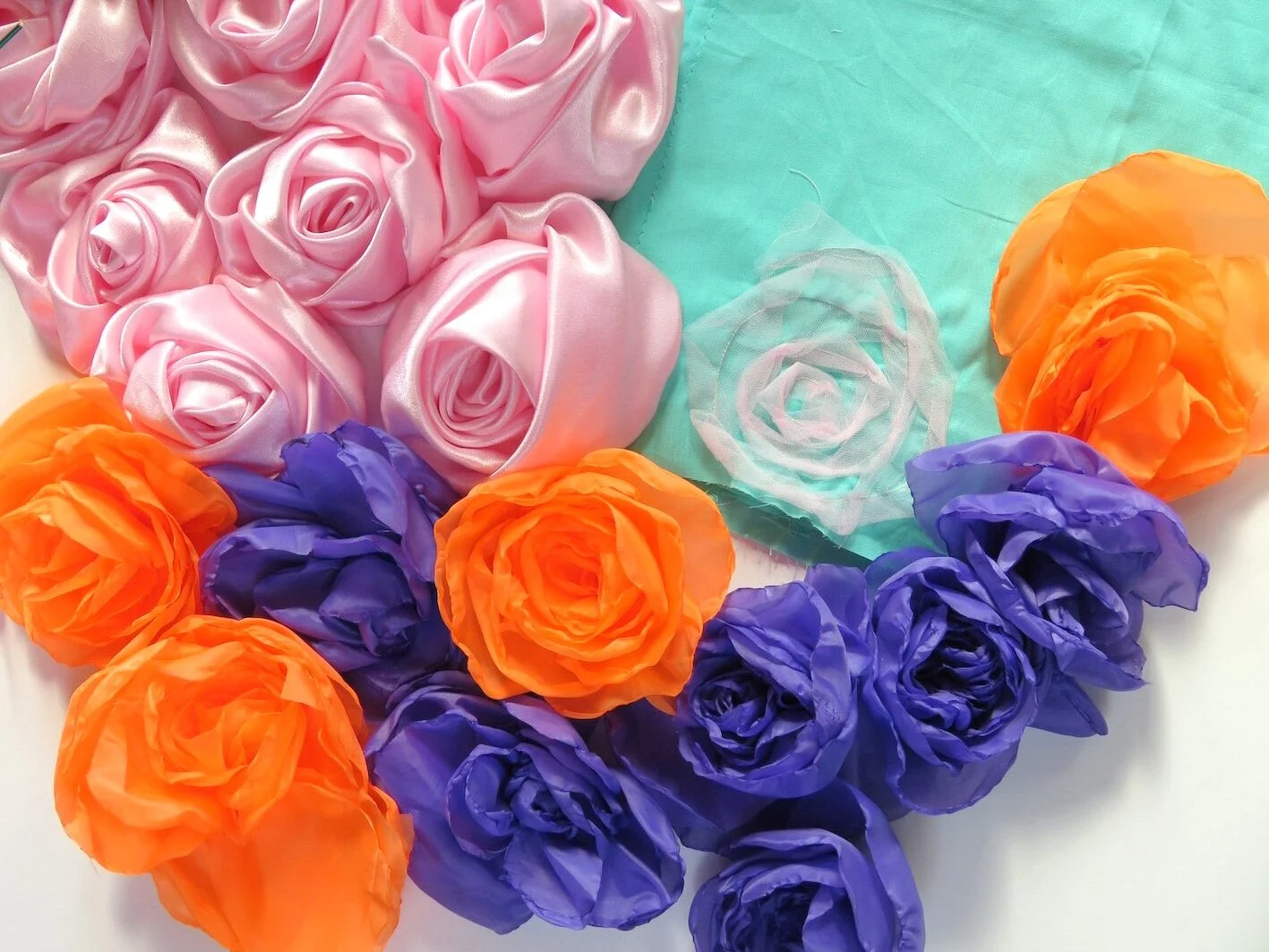 How to Tutorial 3 Easy Ways to Make Fabric Rose DIY spice it up with dori