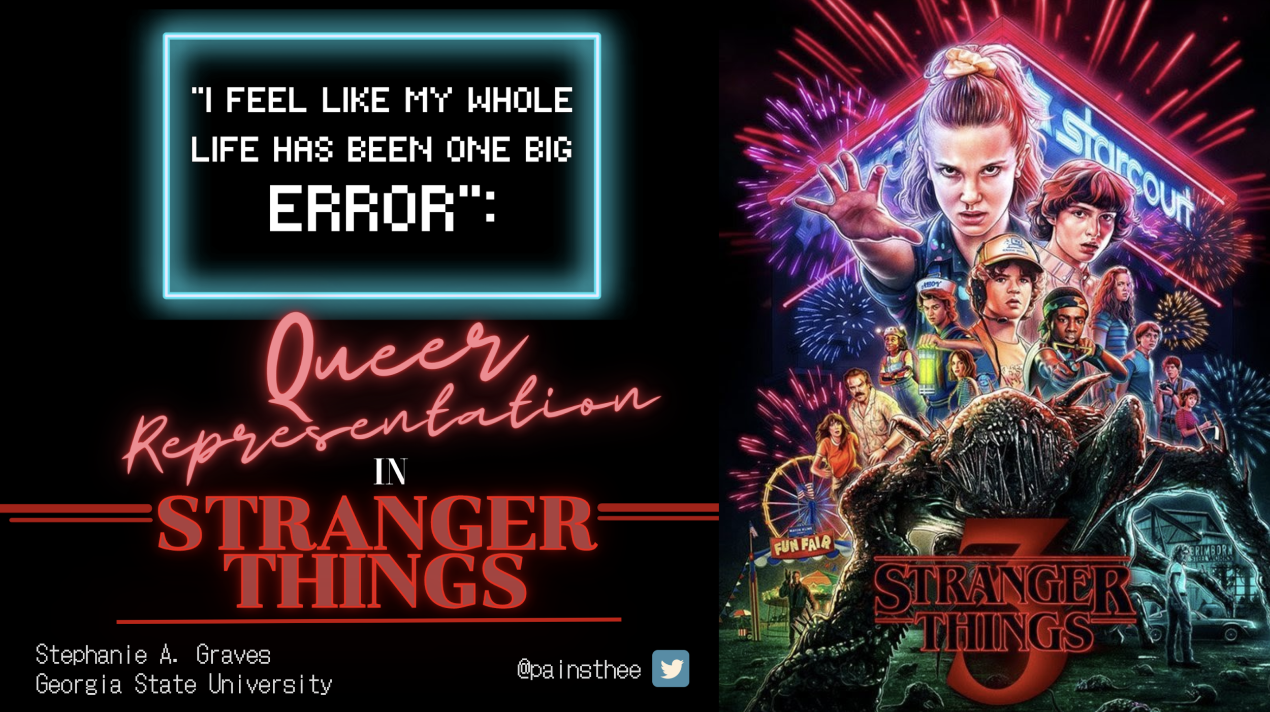 Queer Representation in Stranger Things — Stephanie A. Graves